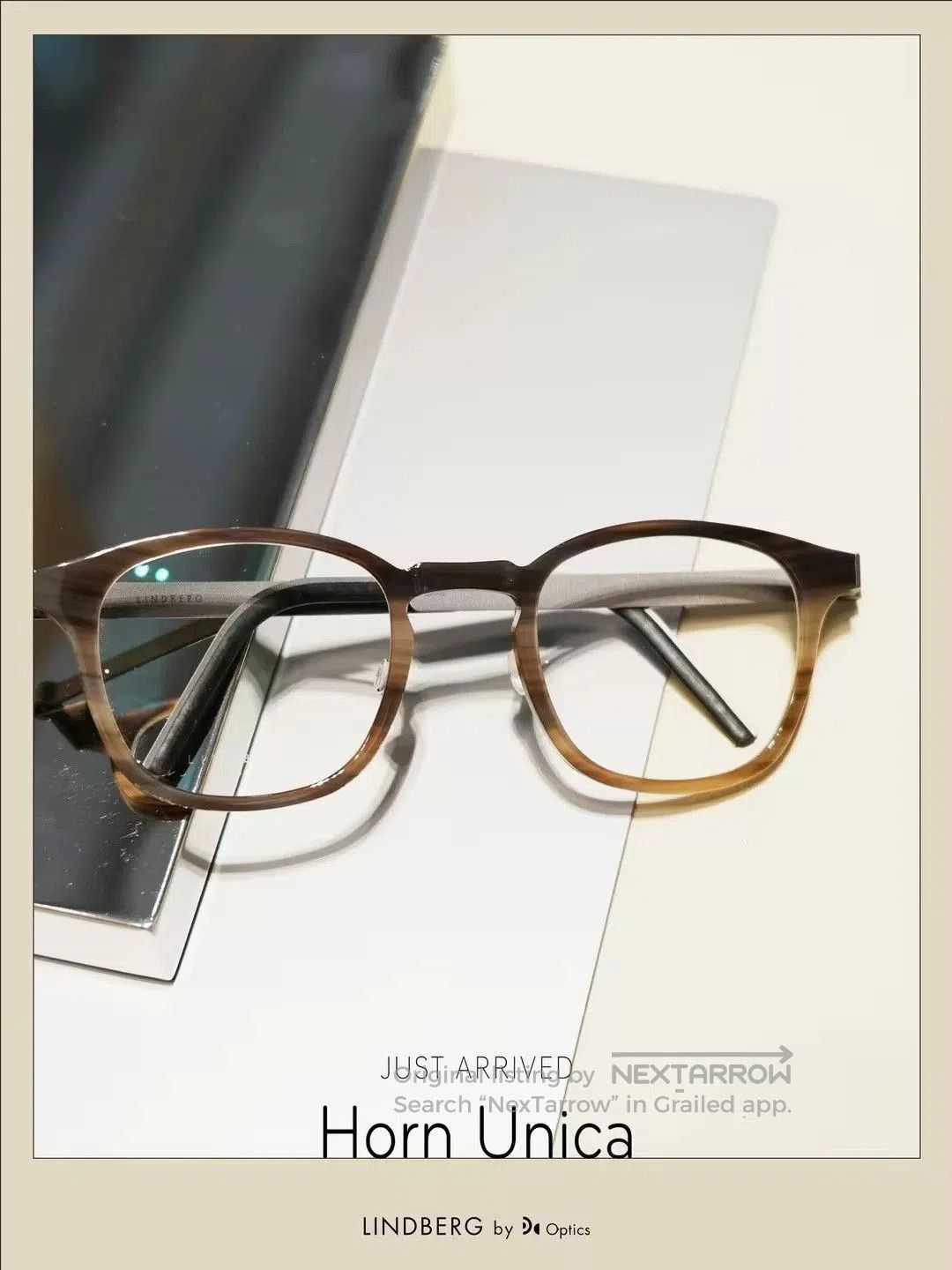Lindberg Lindberg Horn Unica Eyeglass Frame. Size ONE SIZE - 8 Thumbnail