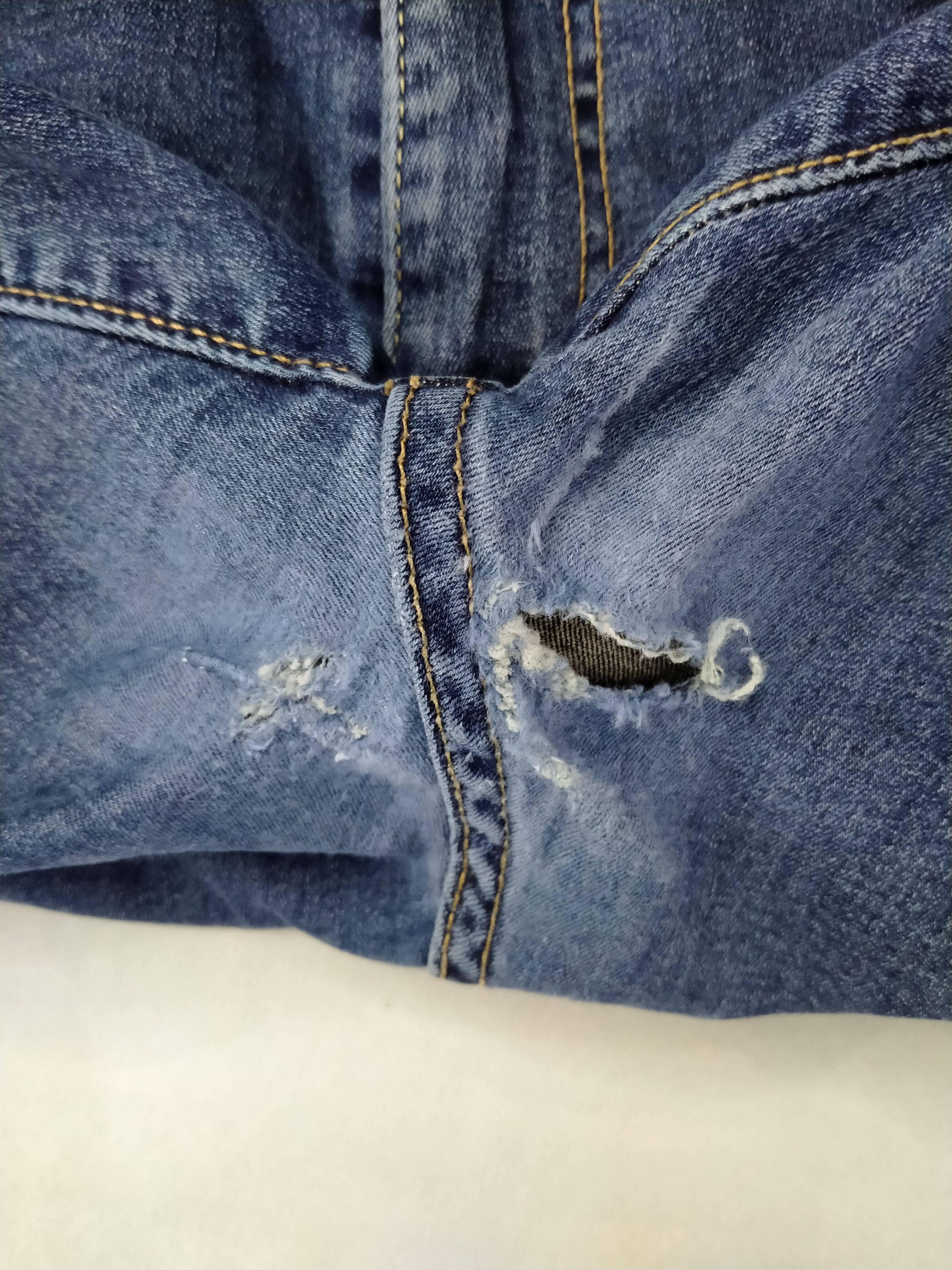 Levi's Blue Vintage Levi's 502 Distressed Denim 34x27.5 -JN187 Size US 34 / EU 50 - 13 Thumbnail