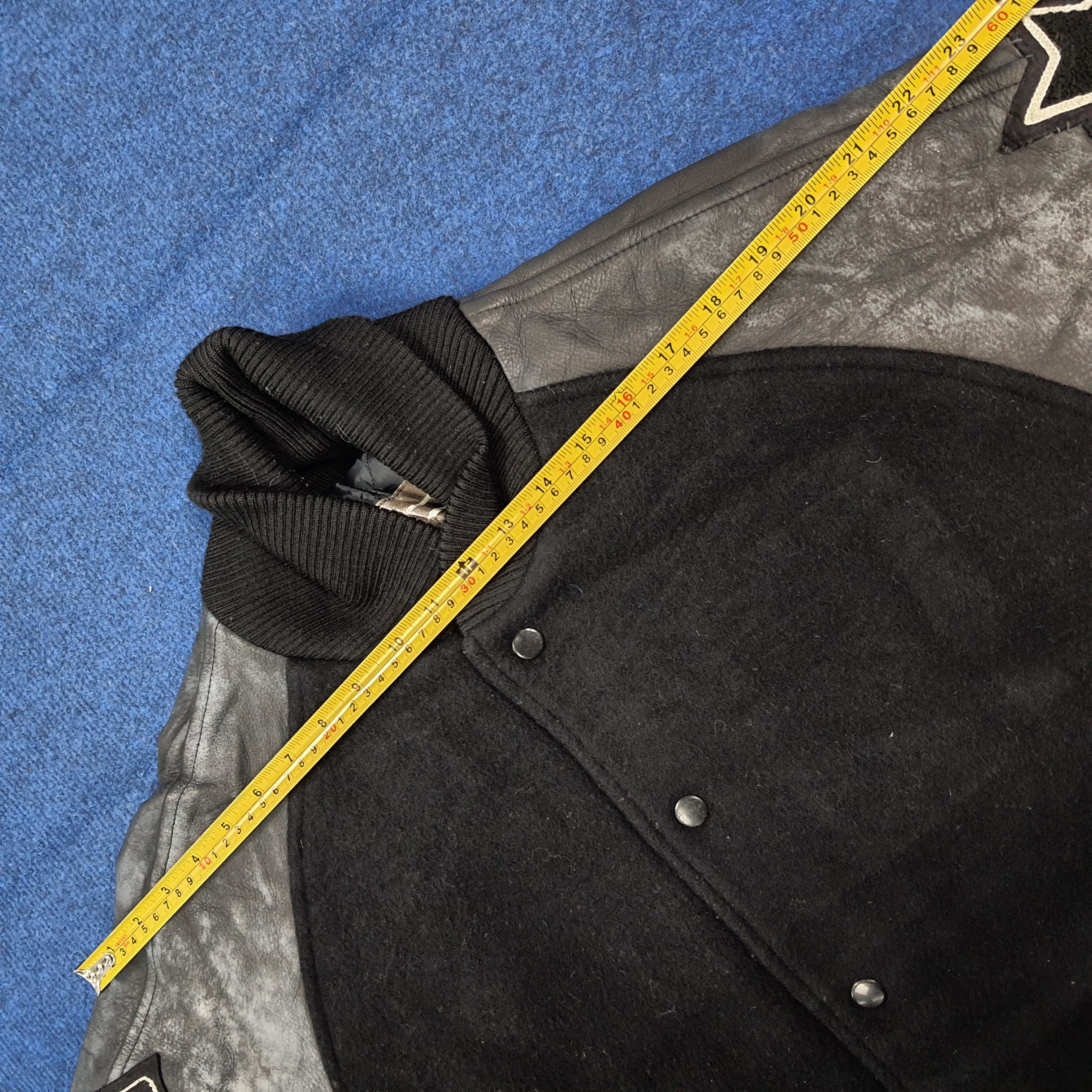 Japanese Brand Vintage Ambivalent Japan Varsity Leather Wool Jacket C278N12 Size US L / EU 52-54 / 3 - 13 Thumbnail