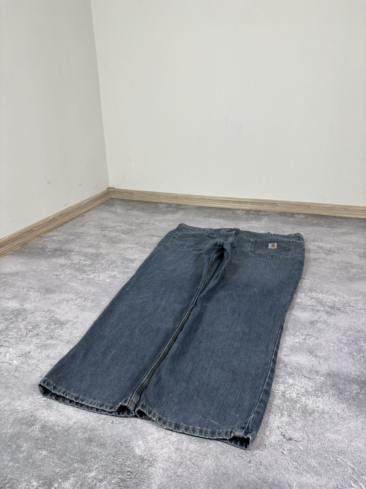 Carhartt Carhartt Men’s Denim Jeans Relaxed Fit USA Workwear Straight Size US 40 / EU 56 - 10 Thumbnail