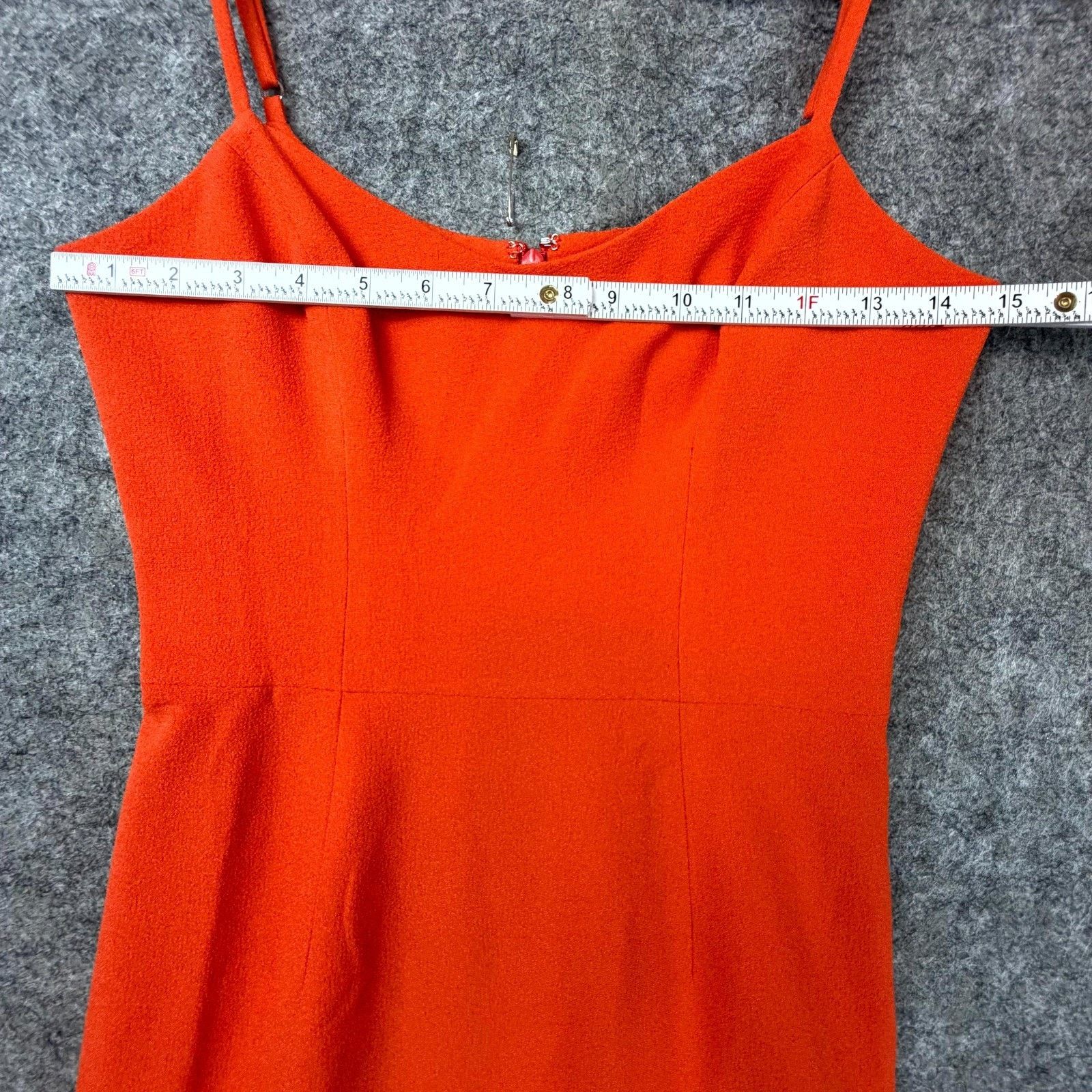 Dress the Population Dress The Population Mira Mini Dress Womens XS Orange Poppy Size XS / US 0-2 / IT 36-38 - 5 Thumbnail