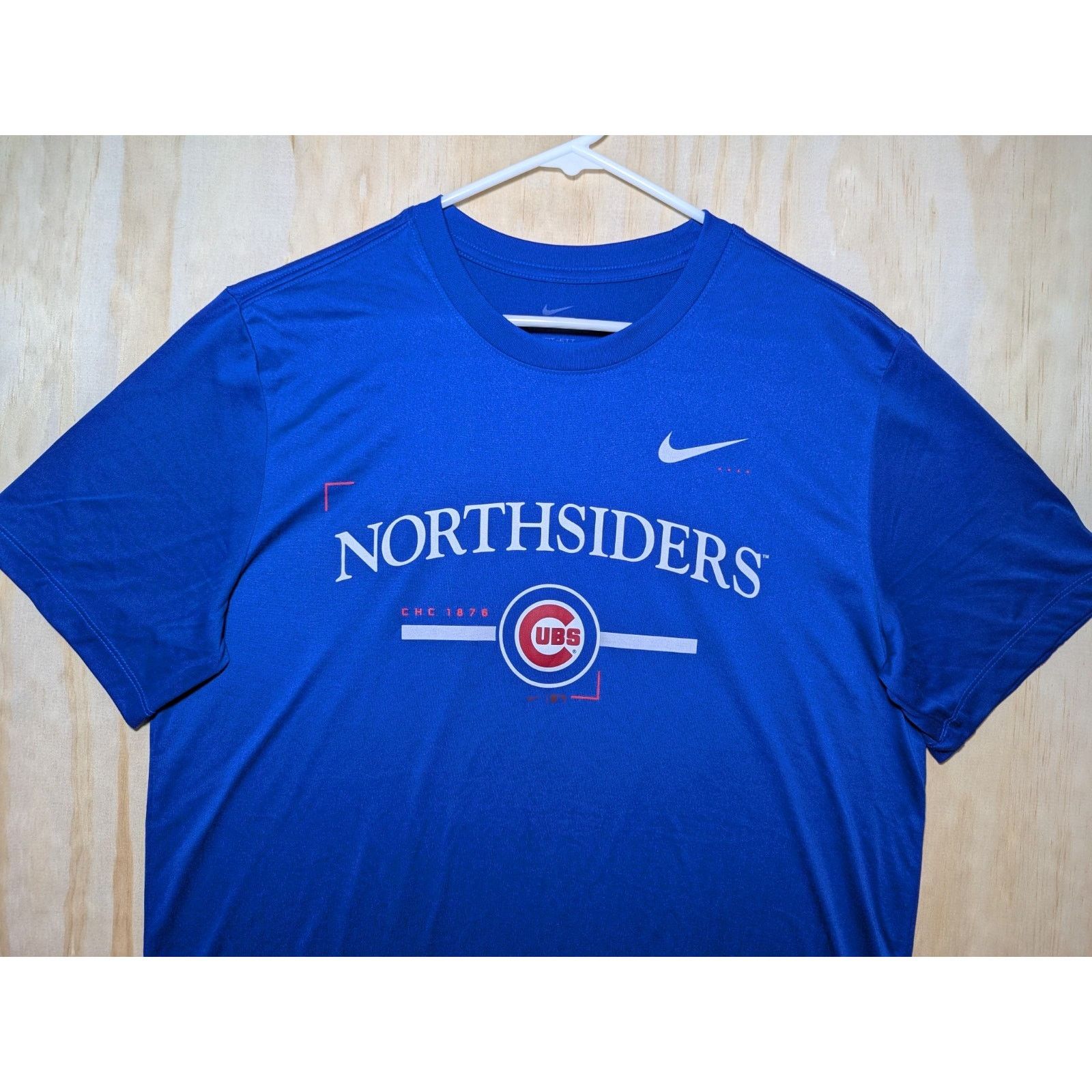 Nike Nike Men's Large Chicago Cubs Northsiders T-Shirt Blue Size US L / EU 52-54 / 3 - 3 Thumbnail