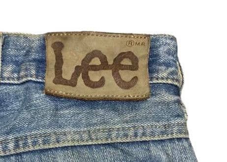 Lee Vintage Lee Rider Faded Blue Baggy Jeans Distressed Size US 33 - 7 Thumbnail