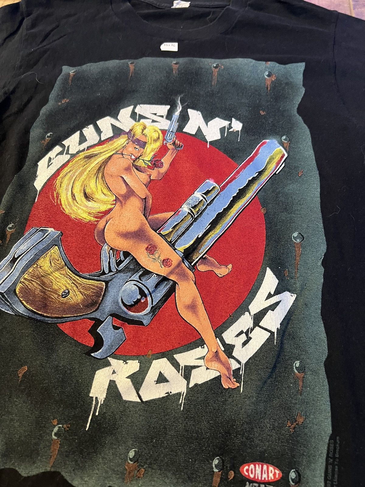 Band Tees × Guns N' Roses × Vintage Guns N’ Roses 1992 vintage tee Tis , t-shirt conart mear Size US M / EU 48-50 / 2 - 5 Thumbnail