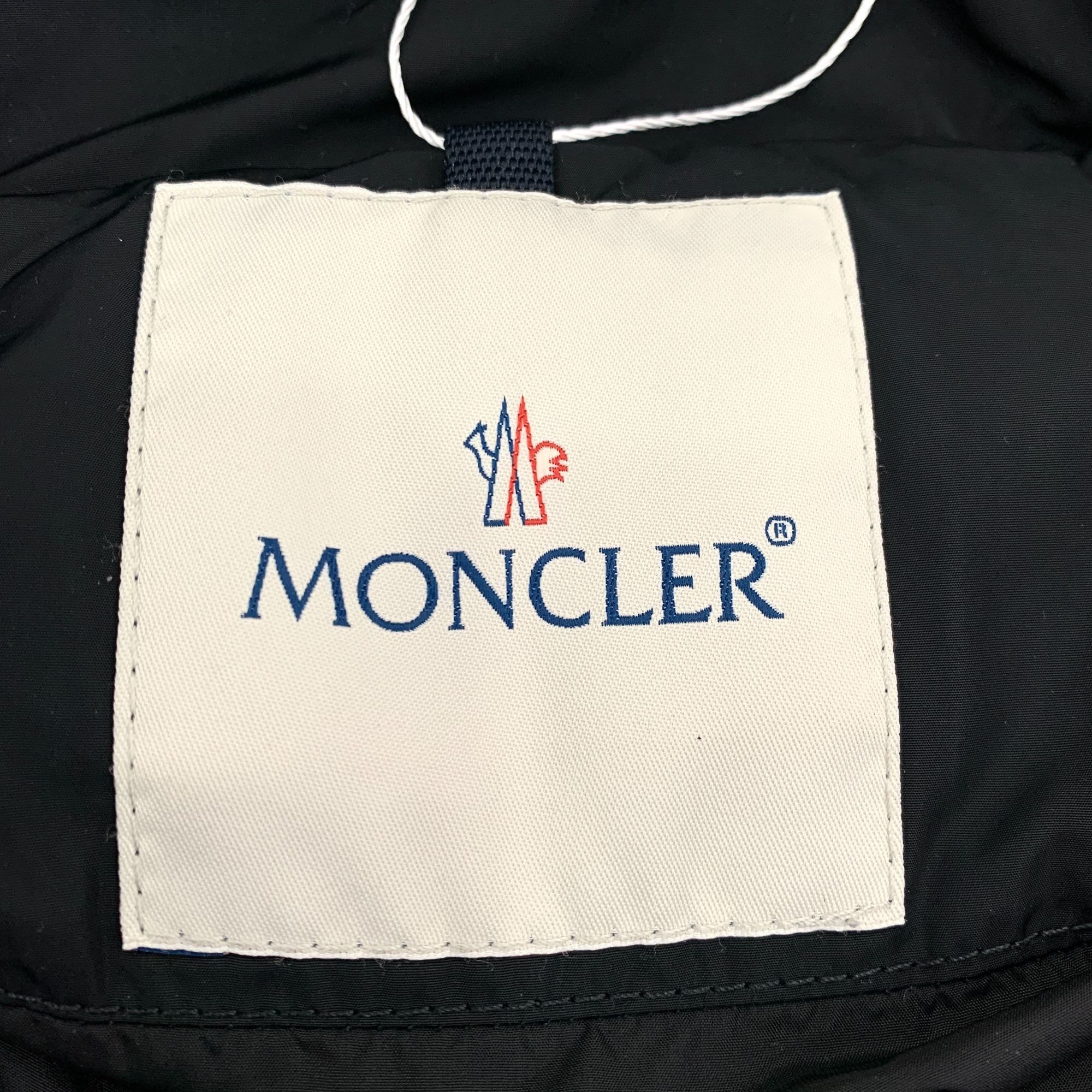Moncler Moncler Gerboise Series Black Asymmetrical Zipper Down Jacke Size US XS / EU 42 / 0 - 2 Thumbnail