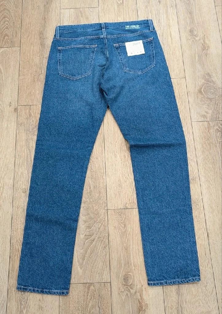 AG Adriano Goldschmied Adriano Goldschmied AG Tellis Slim Straight Jeans 40 x 34 Size US 40 / EU 56 - 4 Thumbnail