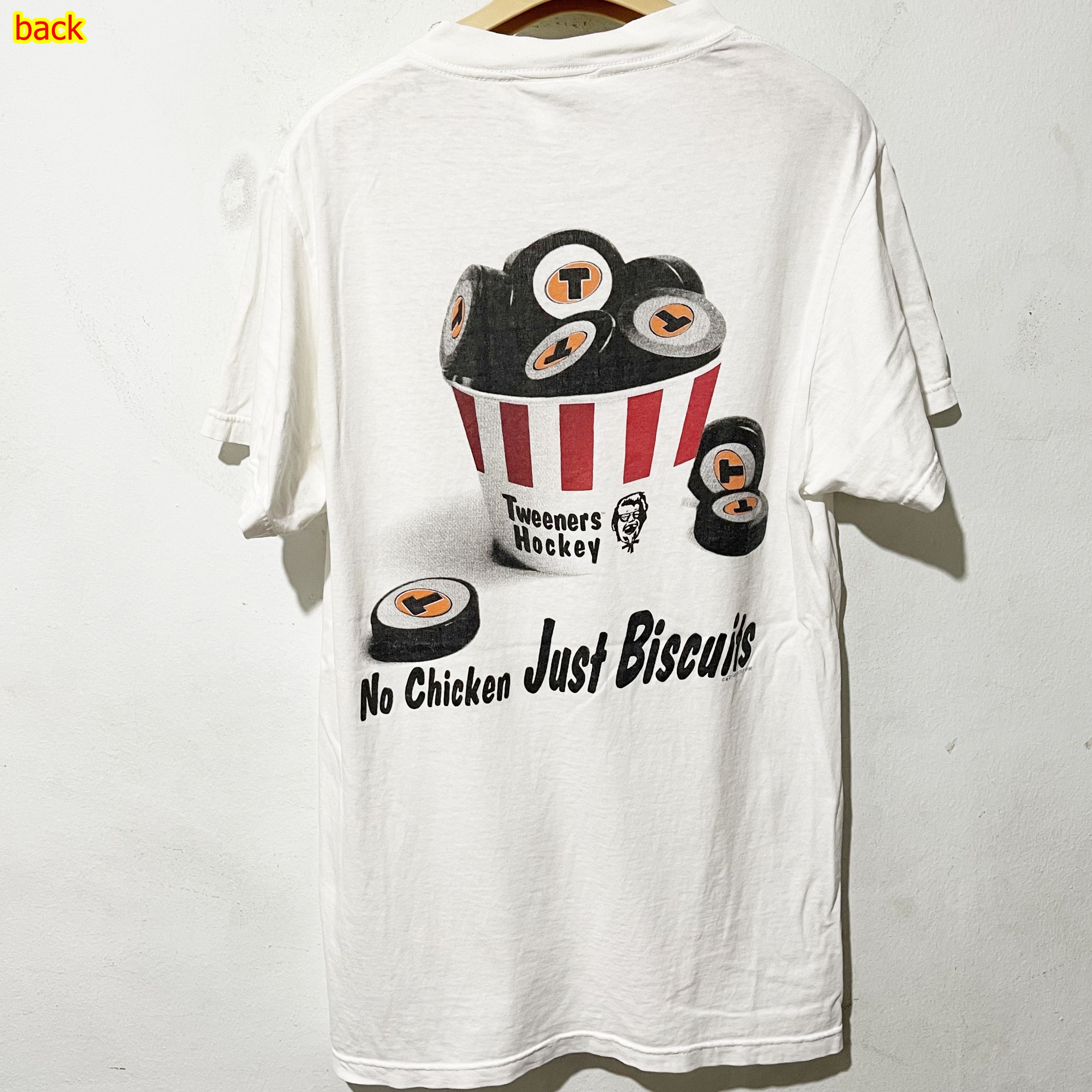 Vintage Vintage 90s Tweeners Hockey T-Shirt Size US S / EU 44-46 / 1 - 1 Thumbnail