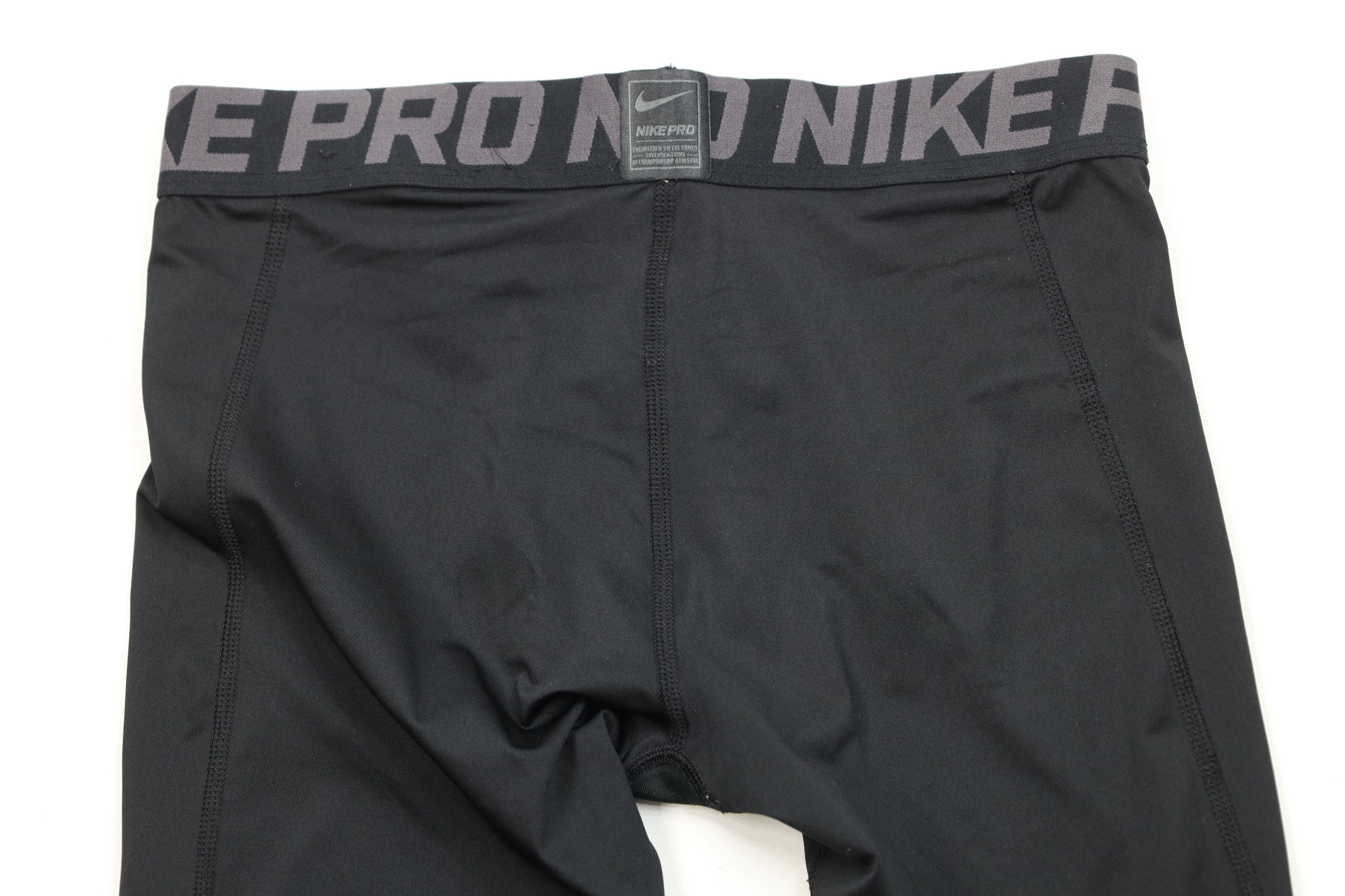 Nike Nike Pro Basketball Training Spandex Pants Capris Black Size US 36 / EU 52 - 9 Thumbnail
