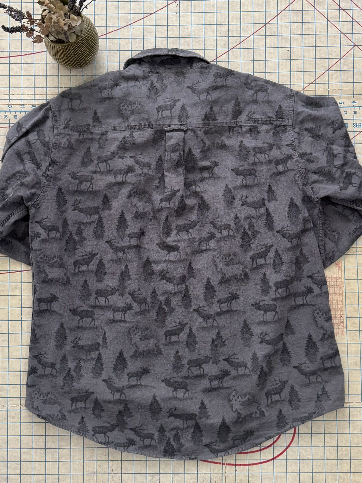 Other × Woolrich Woolen Mills Vintage Woolrich Elk Motif Button Up Shirt Mens Size Large Size US L / EU 52-54 / 3 - 12 Thumbnail