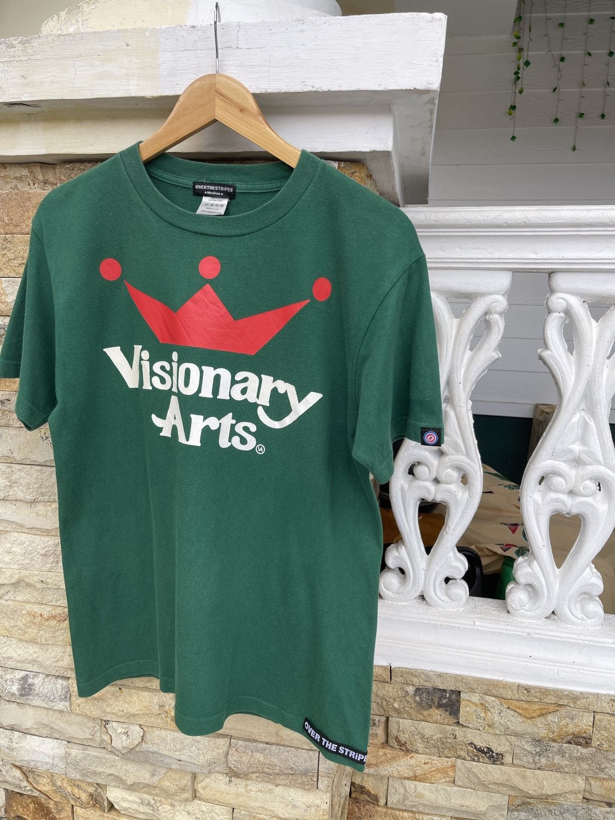 OVER THE STRiPES × Vintage Last Drop🔥Rare🔥Vintage Overthestripes Visonary Arts T-Shirt Size US M / EU 48-50 / 2 - 3 Thumbnail
