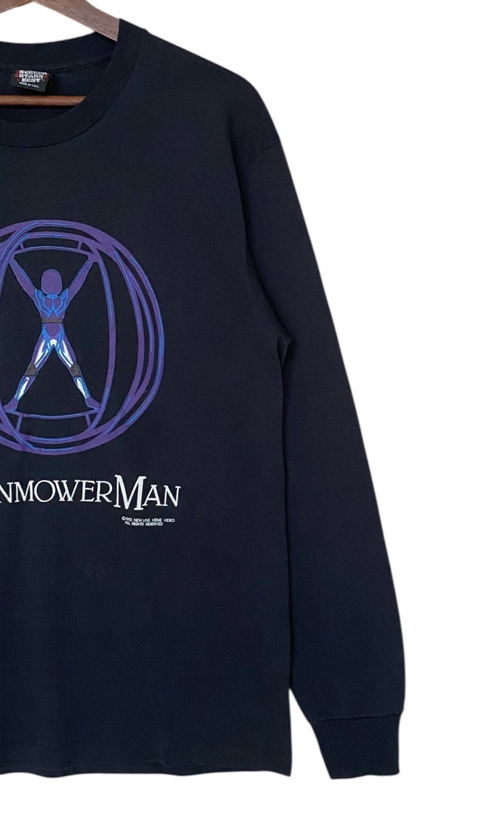 Other Vintage Horror Movie The Lawnmower Man T-shirt 1992s Size US L / EU 52-54 / 3 - 4 Thumbnail