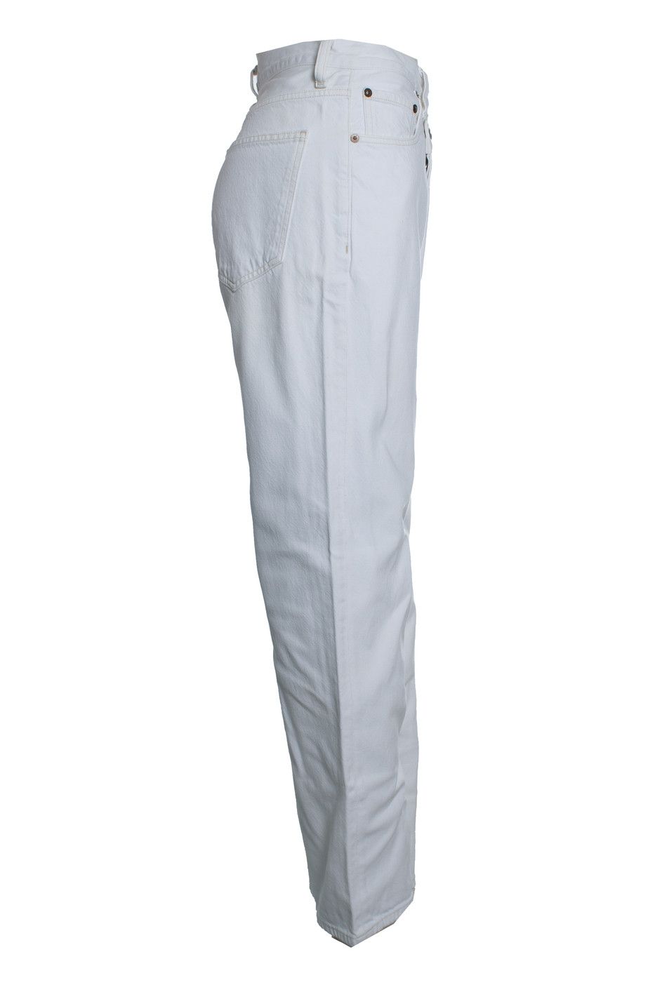 Agolde Agolde, white criss cross jeans Size 26" / US 2 / IT 38 - 2 Thumbnail