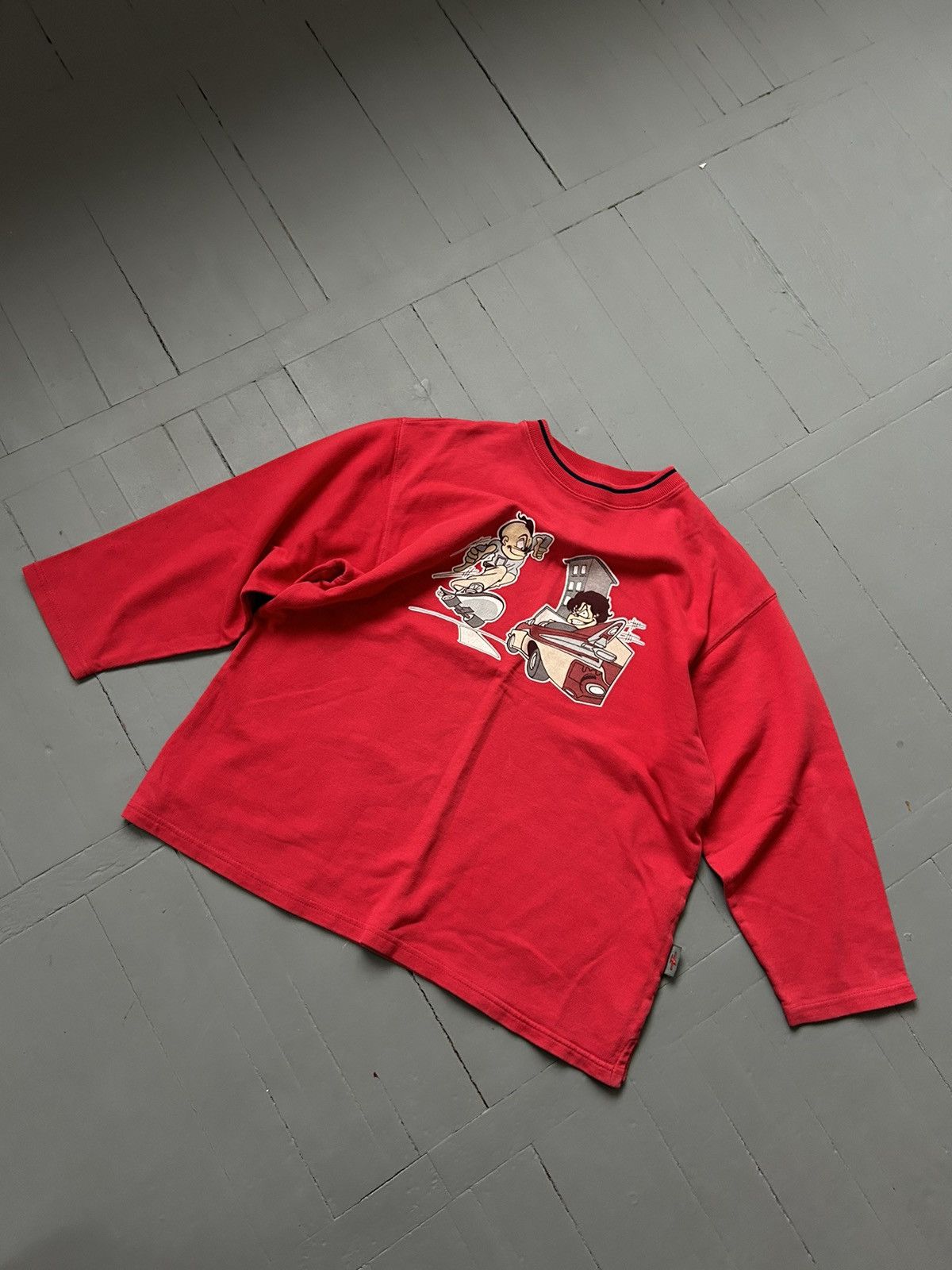 JNCO Vintage 90s sweatshirt bad mad skateboard Size US M / EU 48-50 / 2 - 2 Thumbnail