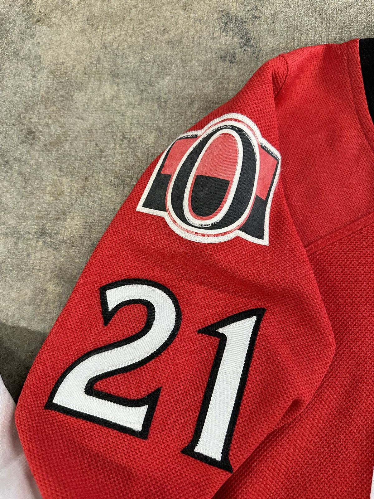 Reebok × Vintage Crazy Y2K Ottawa Senators Reebok Hockey Jersey #21 Size US L / EU 52-54 / 3 - 10 Thumbnail