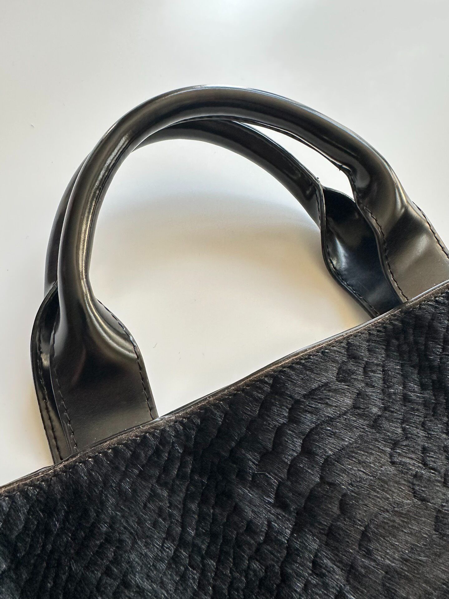 Dries Van Noten DRIES VAN NOTEN Hair and fur shoulder bag| Size ONE SIZE - 2 Thumbnail