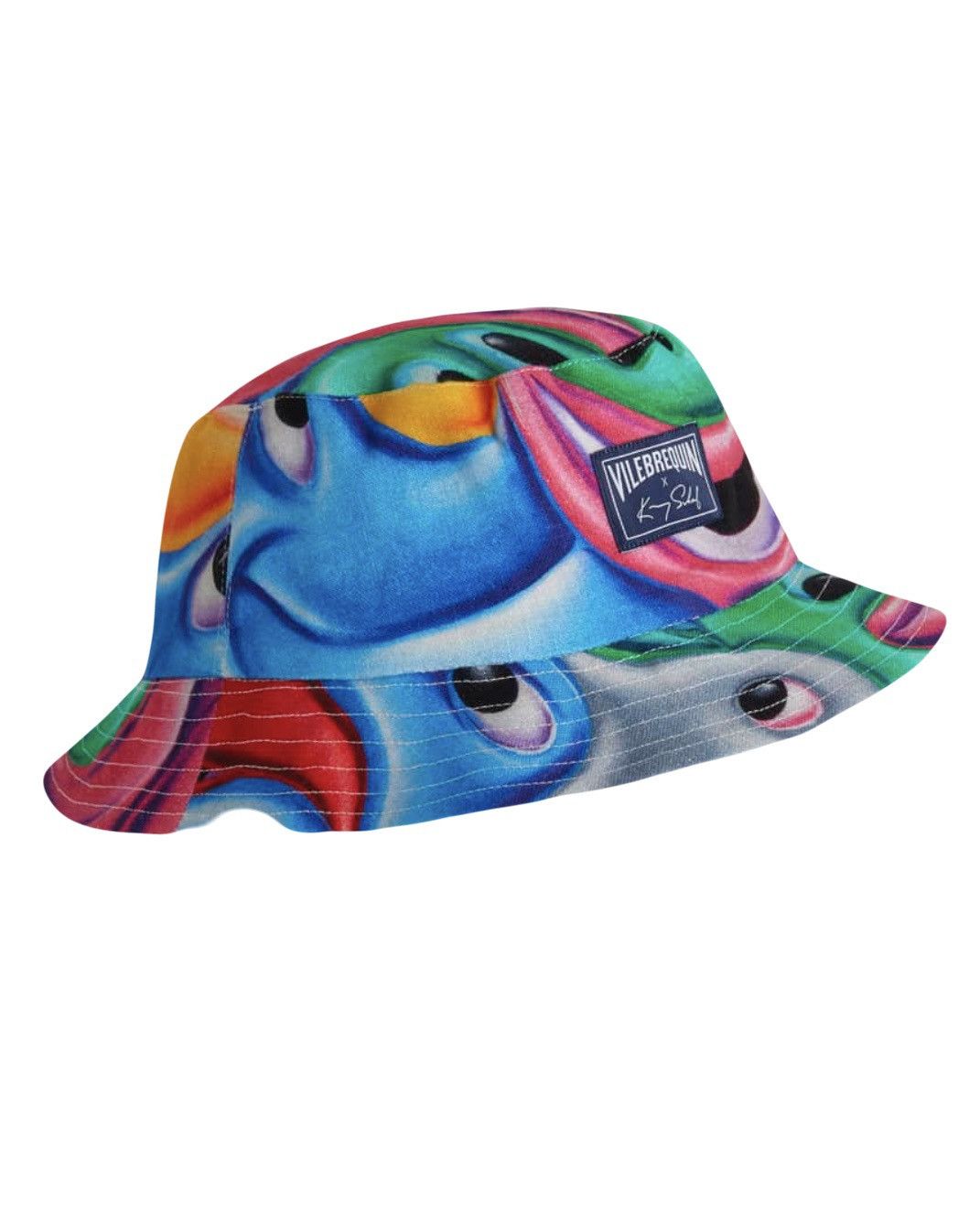Vilebrequin VILEBREQUIN X Kenny Scharf Graphic Linen Bucket Hat Size ONE SIZE - 1 Thumbnail