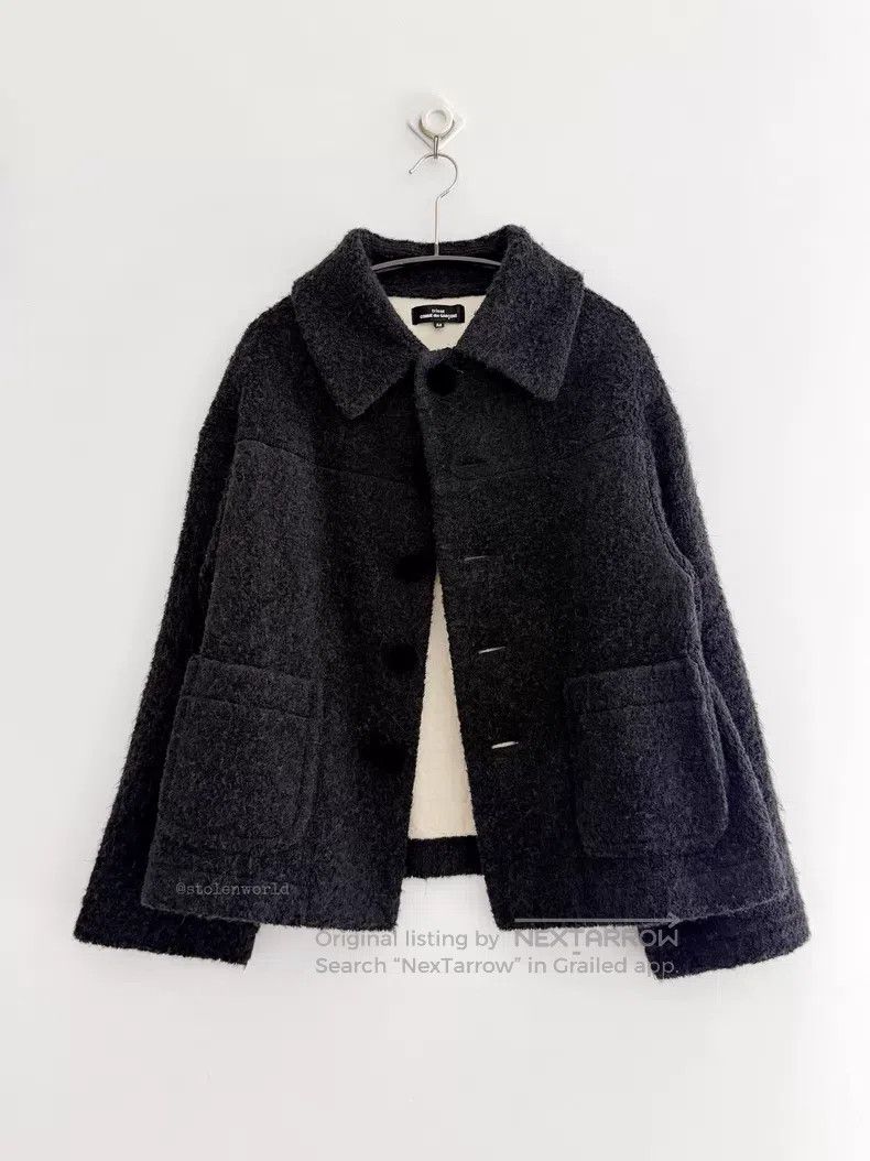 Comme des Garcons Comme Des Garcons Black Furry Jacket Size M / US 6-8 / IT 42-44 - 2 Thumbnail