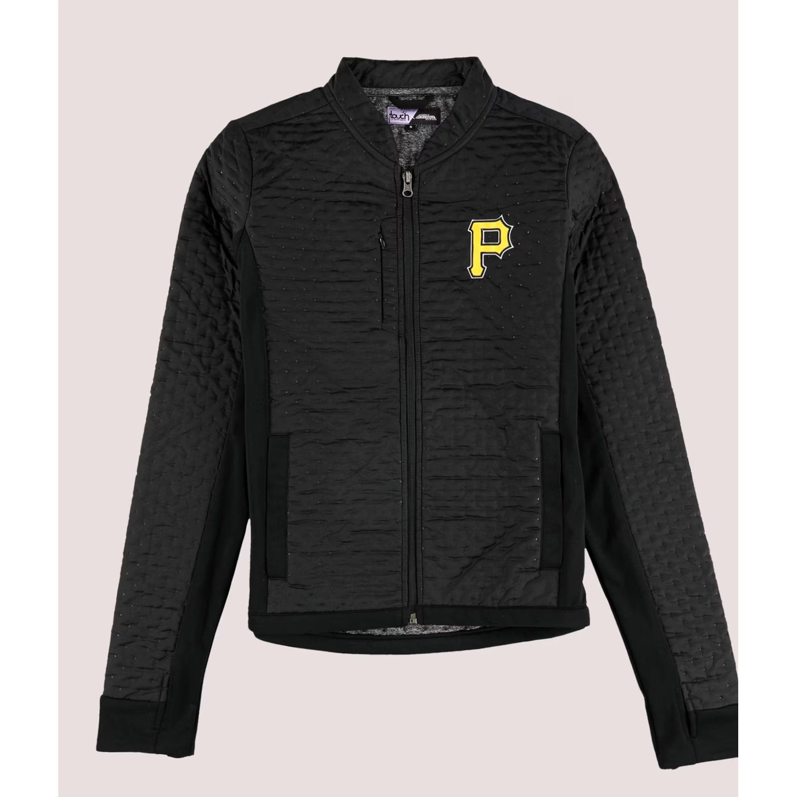 Vintage Touch Womens Pittsburgh Pirates Jacket Black Small Size S / US 4 / IT 40 - 1 Thumbnail