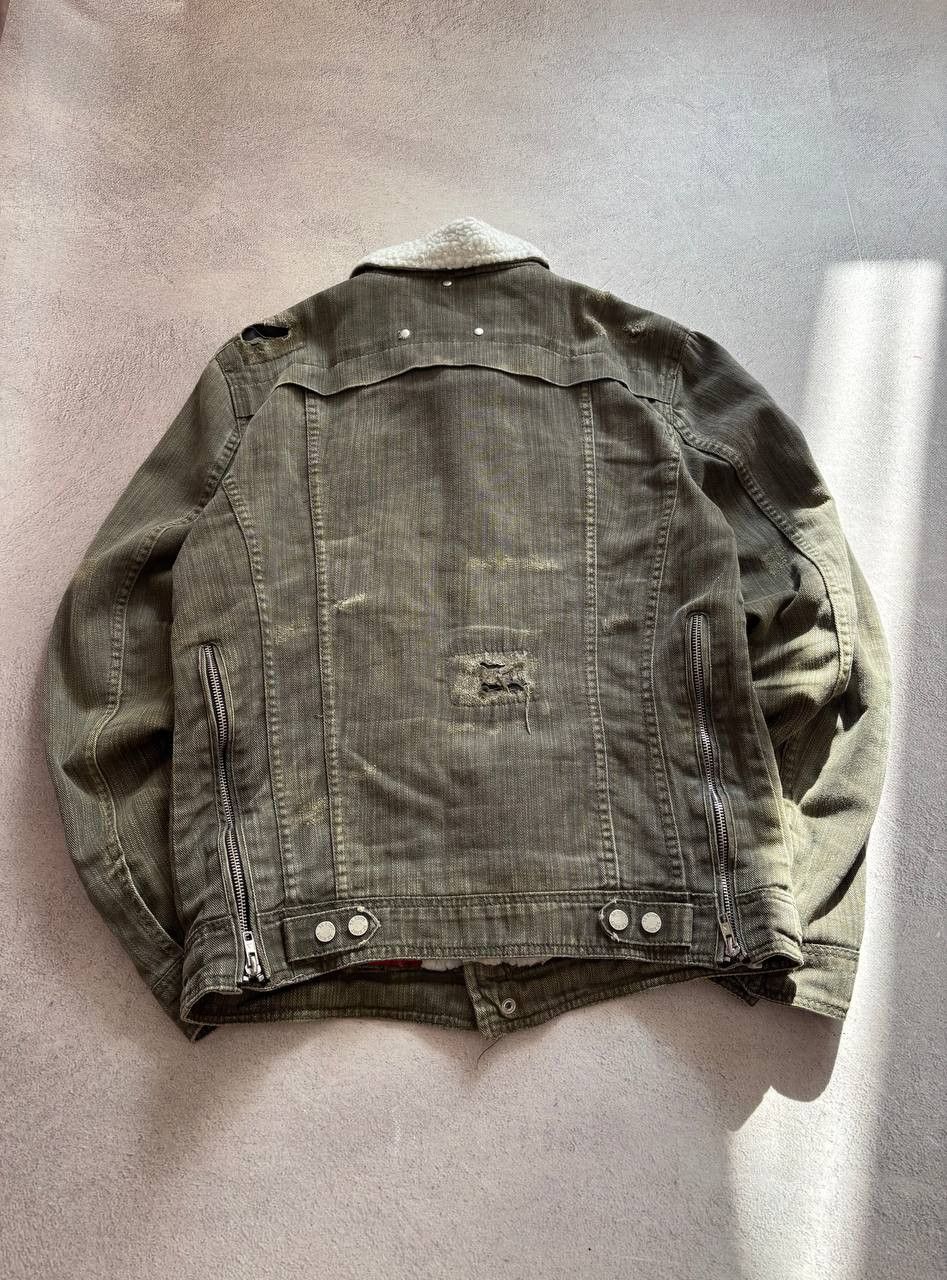 Other Avant Garde Denim Canvas Y2K Yohji Yamamoto Style Jacket Size US M / EU 48-50 / 2 - 6 Thumbnail
