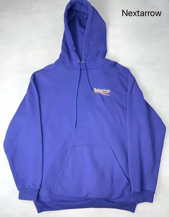 Balenciaga Balenciaga Cola Embroidered Hoodie2412-Nextarrow Size US M / EU 48-50 / 2 - 1 Thumbnail