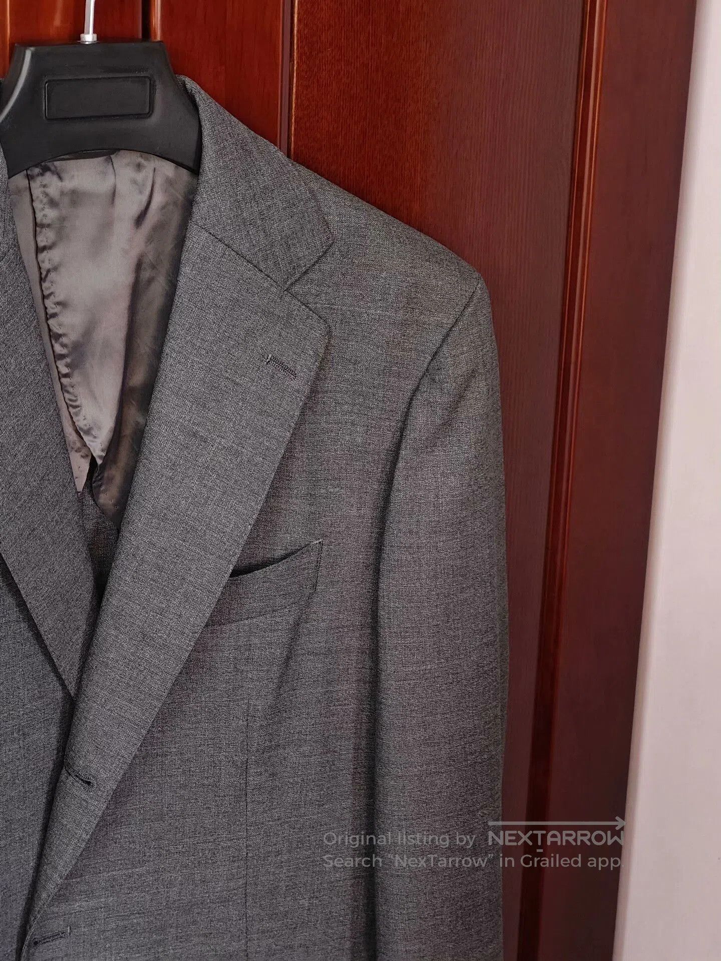 Japanese Brand Italian VBC Wool Blazer Supersonic Grey. Size US M / EU 48-50 / 2 - 2 Thumbnail