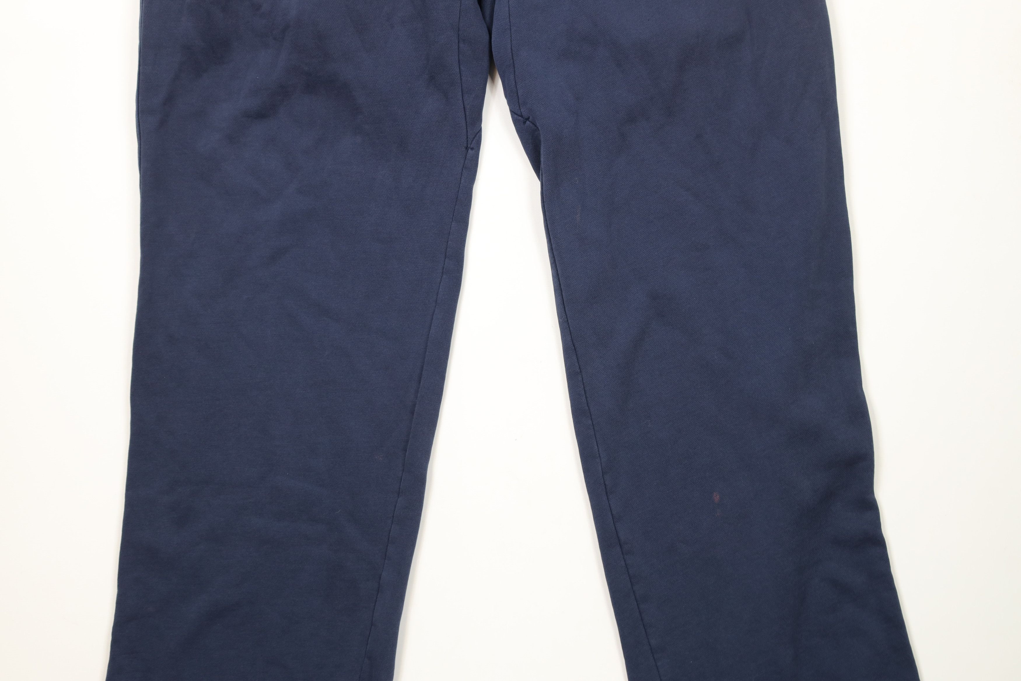 Nike × Vintage Vintage Nike Scott Mini Swoosh Wide Leg Sweatpants Blue Size US 38 / EU 54 - 3 Thumbnail