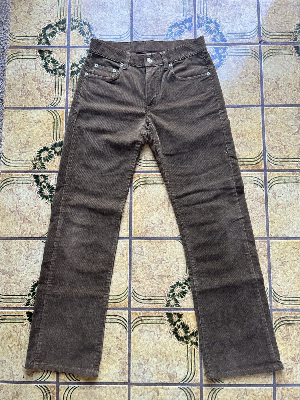 image of Gucci Corduroy Pants in Brown, Men's (Size 31)