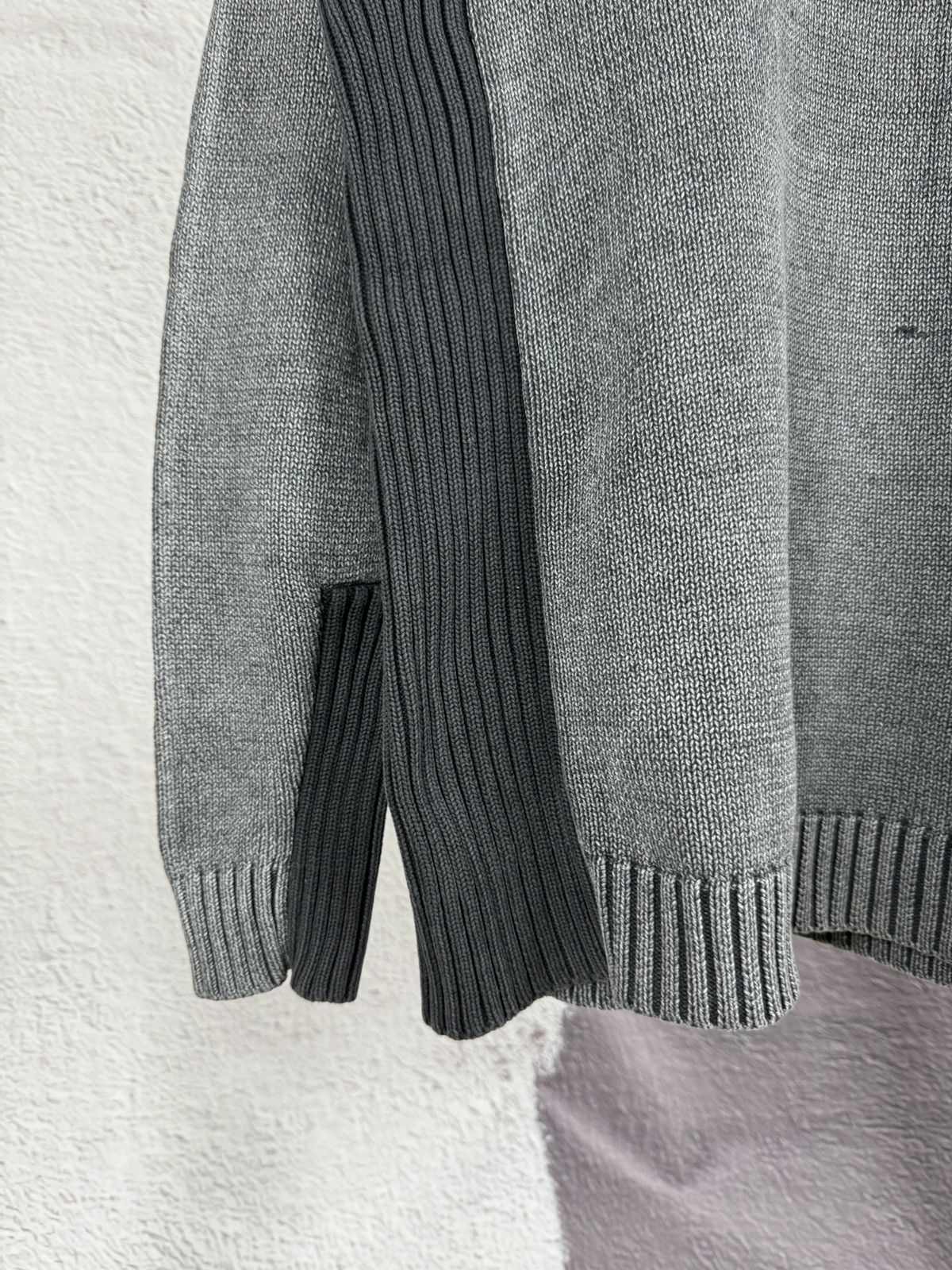 Oxbow Oxbow vintage slim fit grey sweater big logo Size US XL / EU 56 / 4 - 6 Thumbnail