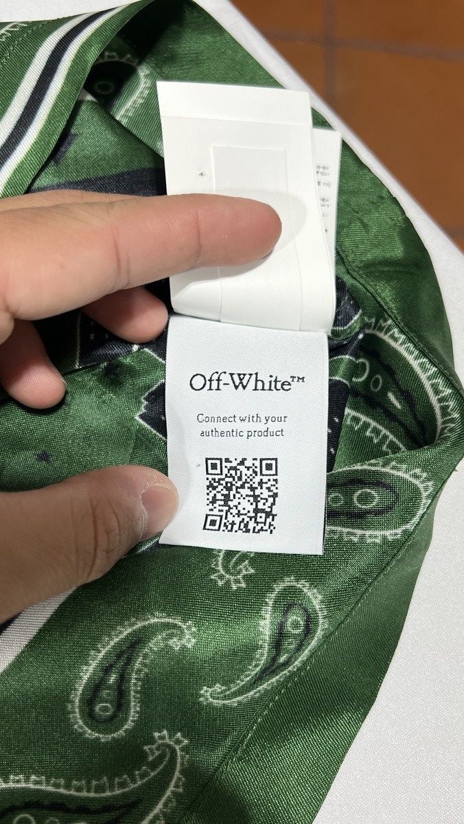 Off-White Off-White Bandana Silk T Shirt Size US S / EU 44-46 / 1 - 8 Thumbnail