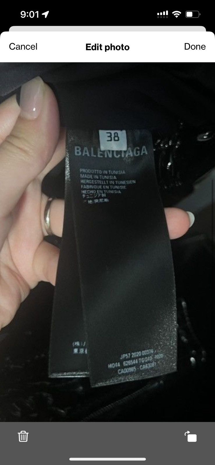 Balenciaga C shape puffer Size US S / EU 44-46 / 1 - 8 Thumbnail