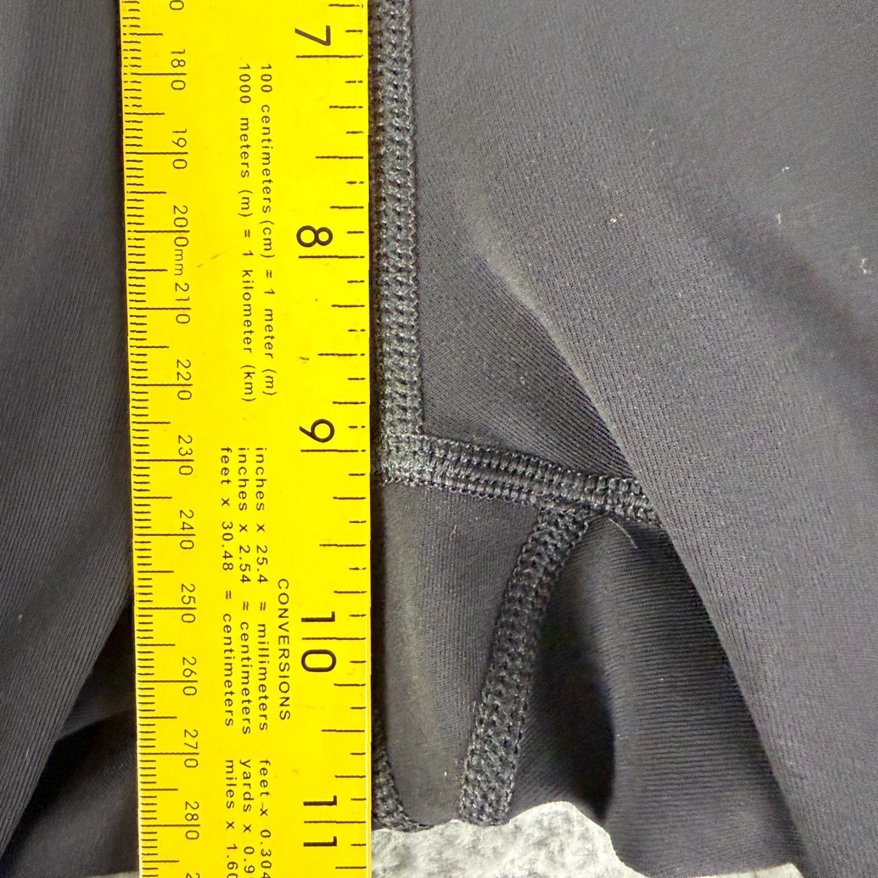 Lululemon Lululemon Pace Revival Crop Leggings Womens 8 Black Pull On Luxtreme Yoga Crop Leggings Womens Size 8 Black Luxtreme Yoga Size 30" / US 8 / IT 44 - 5 Thumbnail
