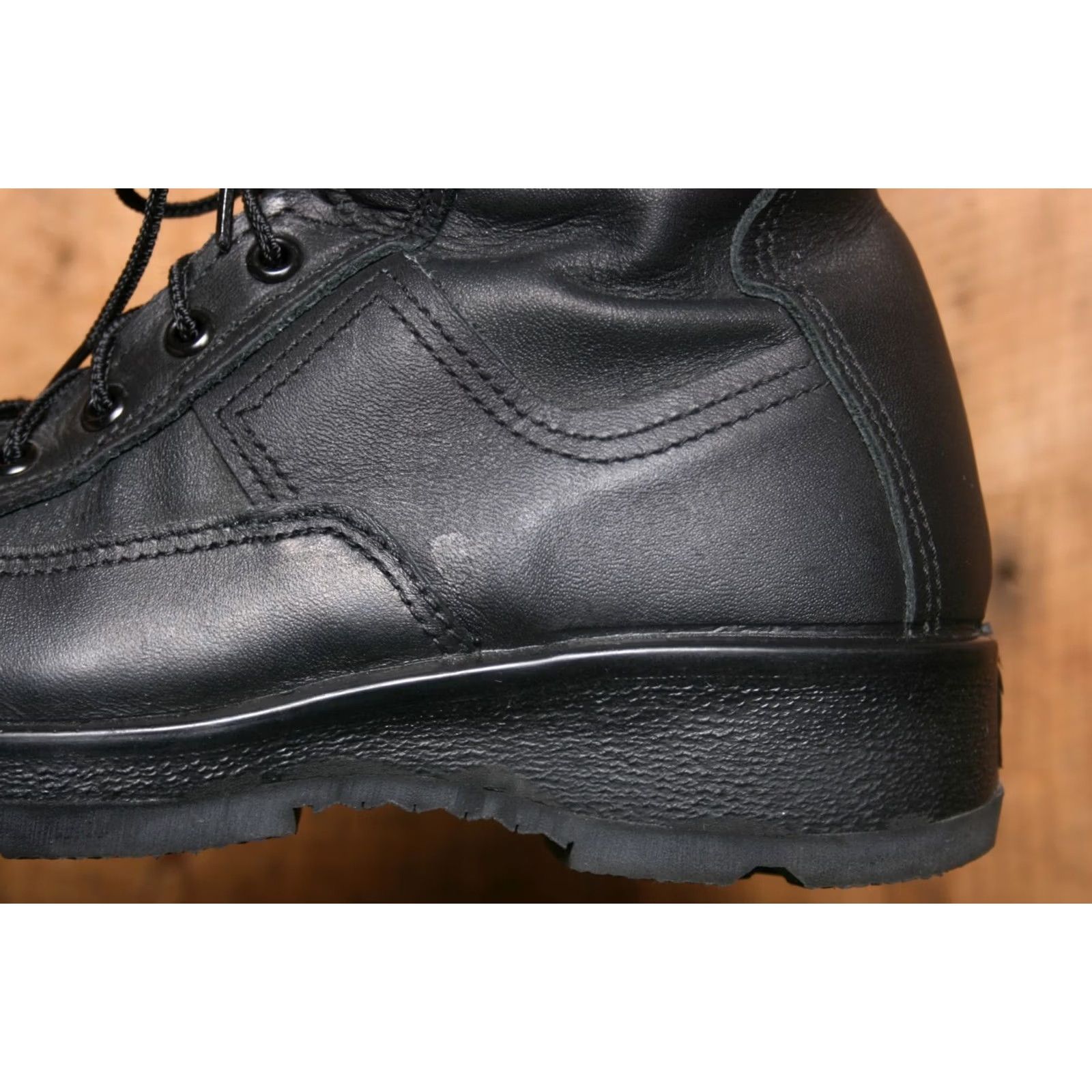 Vintage BELLEVILLE Steel Toe Gore-Tex Navy Flight Deck Boots Men's 3.5 W ≈ Women's 5.5 W Size US 4 / IT 34 - 7 Thumbnail