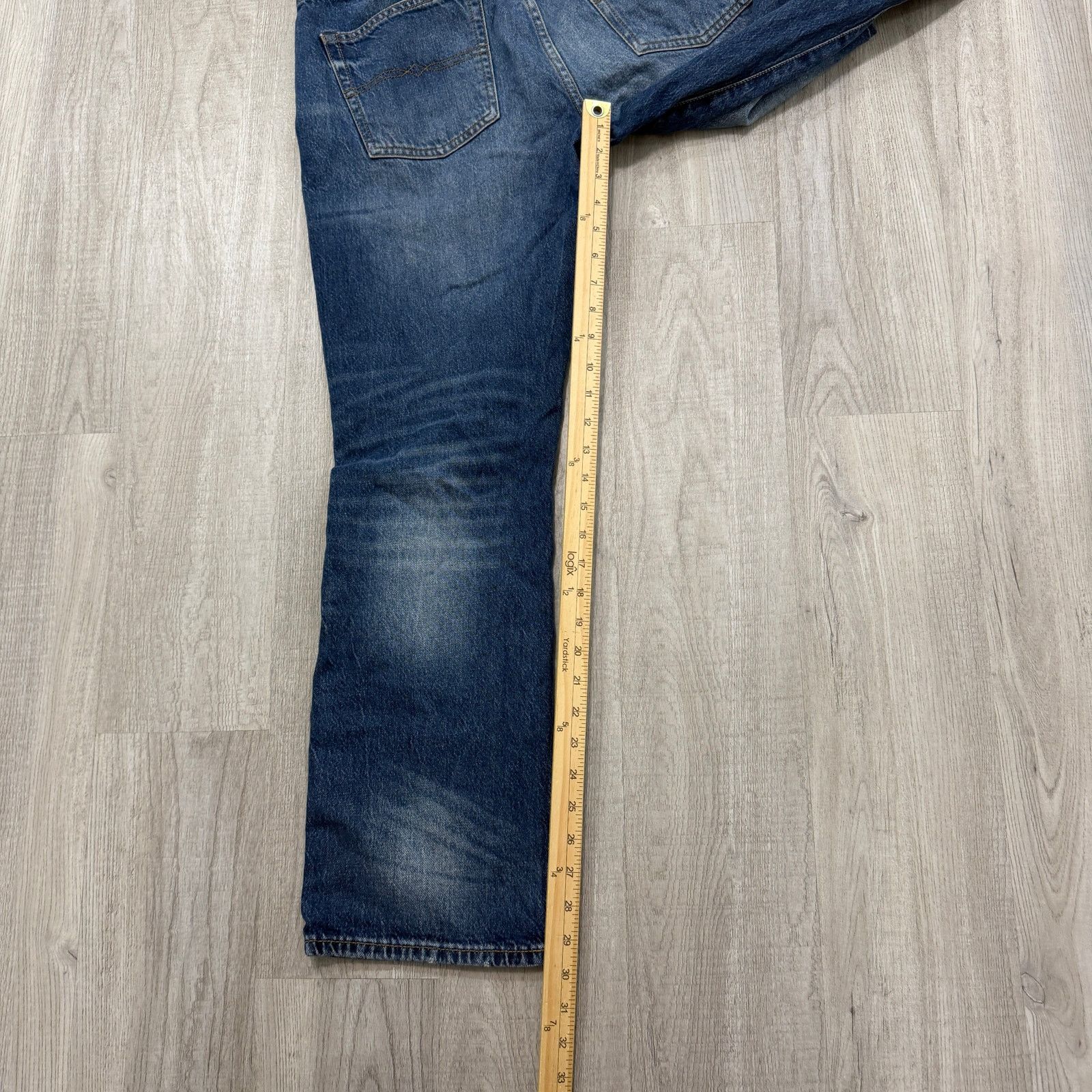 Lucky Brand Lucky Brand 363 Vintage Straight Jeans Men's 30x30 Blue Size US 30 / EU 46 - 11 Thumbnail