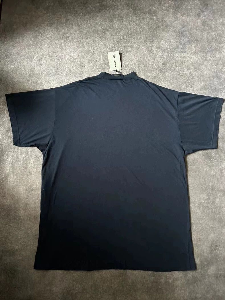 Balenciaga Balenciaga Short-sleeved t-blue Size US M / EU 48-50 / 2 - 2 Thumbnail