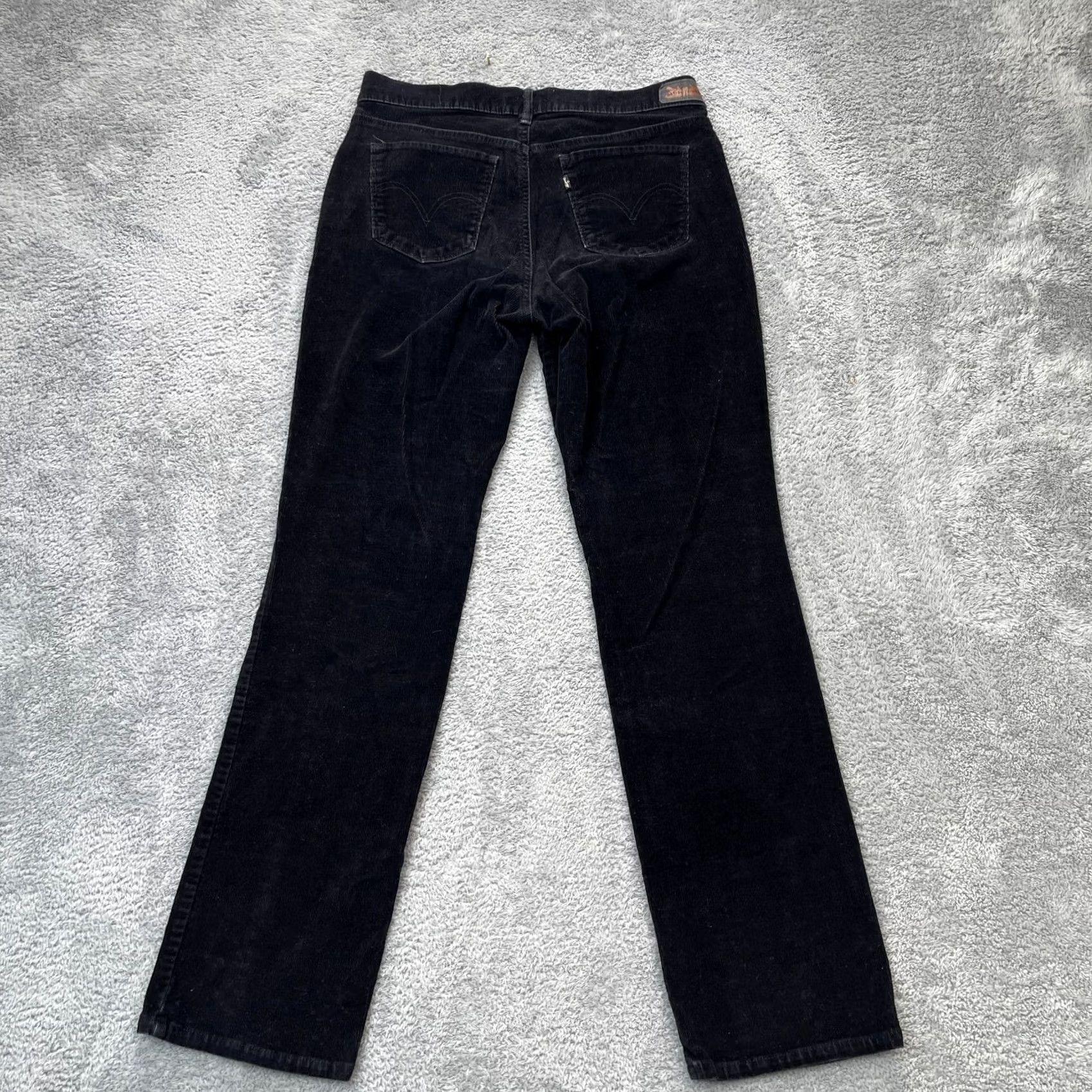 Levi's VINTAGE Levi's Pants Womens Medium Black Shaping Bootcut Corduroy Casual Size 32" / US 10 / IT 46 - 3 Thumbnail