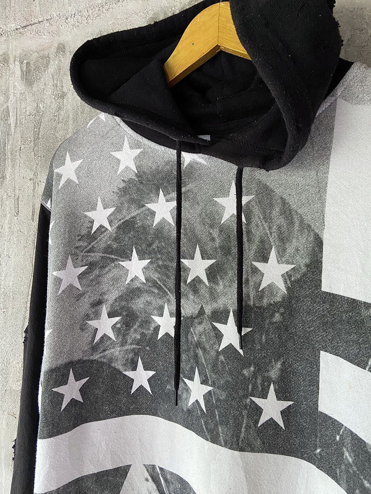 Hysteric Glamour × If Six Was Nine × Japanese Brand B ONE SOUL DISTRESSED HOODIE AMERICAN FLAG Size US L / EU 52-54 / 3 - 7 Thumbnail