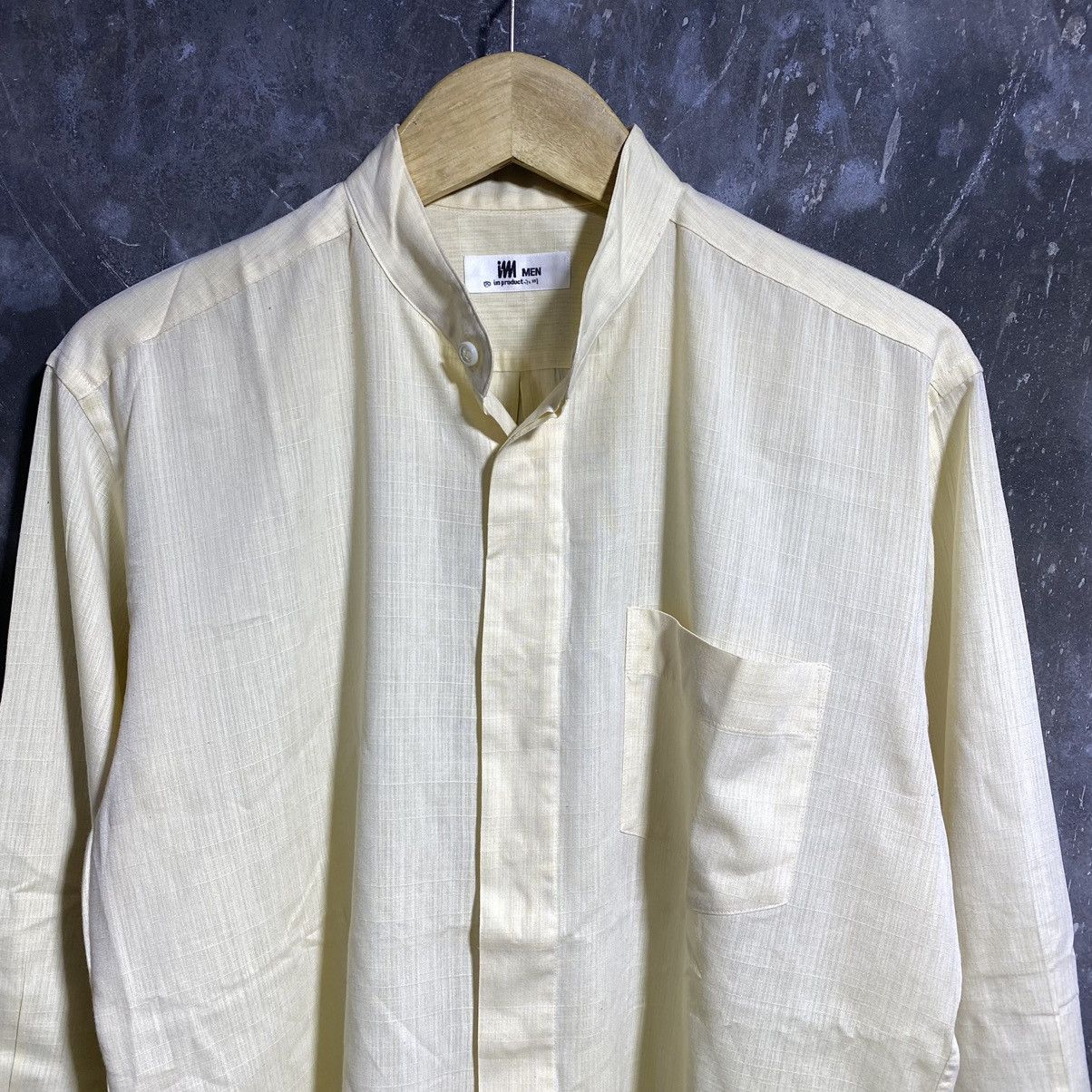 Issey Miyake ISSEY MIYAKE LINEN SHANGHAI SHIRTS Size US L / EU 52-54 / 3 - 2 Thumbnail