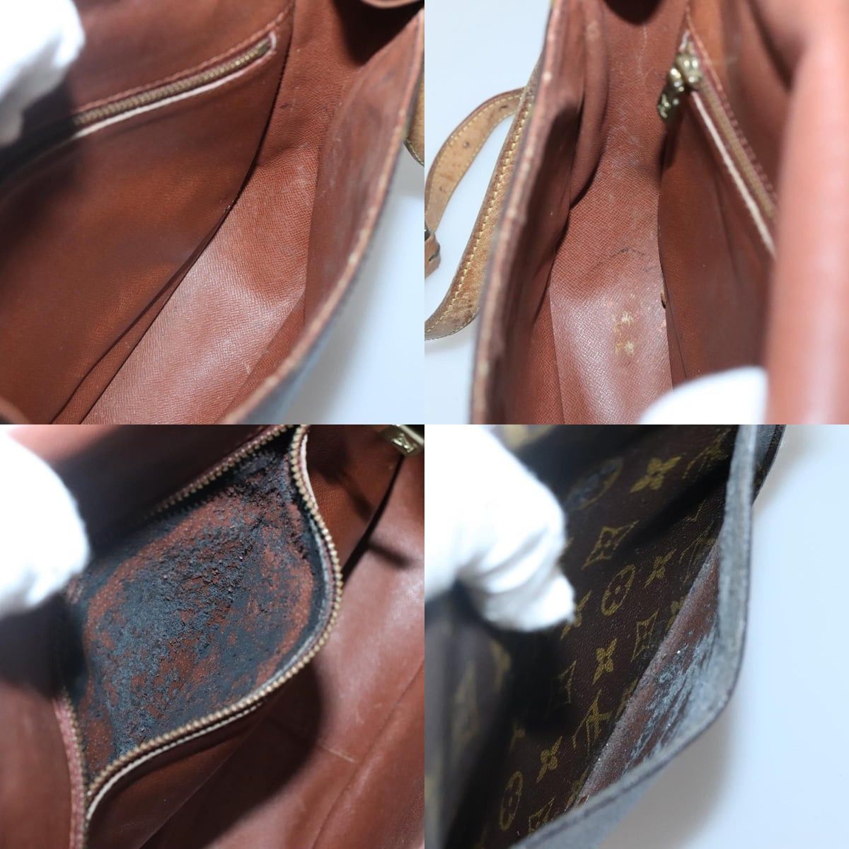 Louis Vuitton LOUIS VUITTON Monogram Saint Cloud GM Shoulder Bag M51242 Size ONE SIZE - 13 Thumbnail