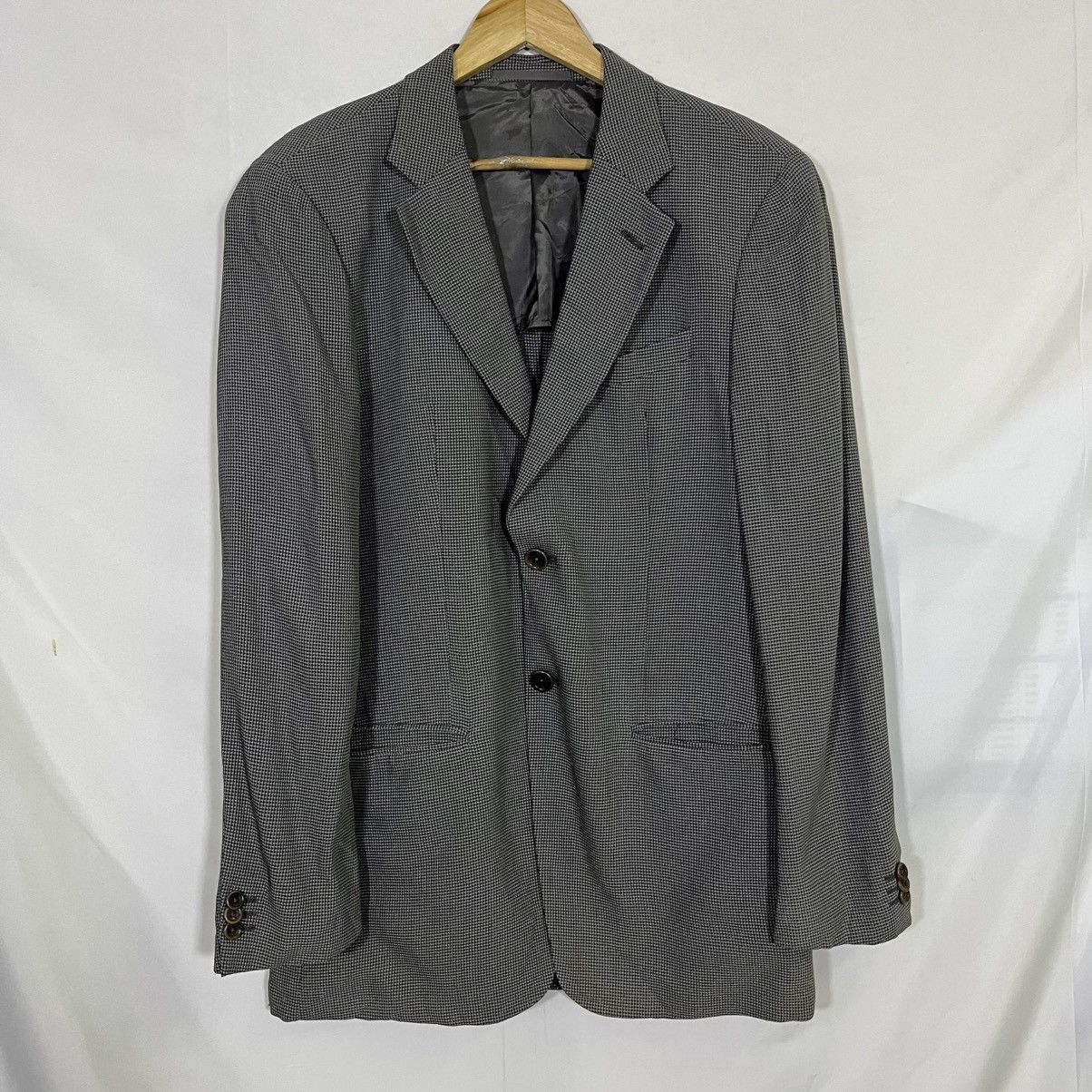 Armani Collezioni ARMANI COLLEZIONI ITALY SINGLE BREASTED COAT BLAZER Size US L / EU 52-54 / 3 - 1 Thumbnail