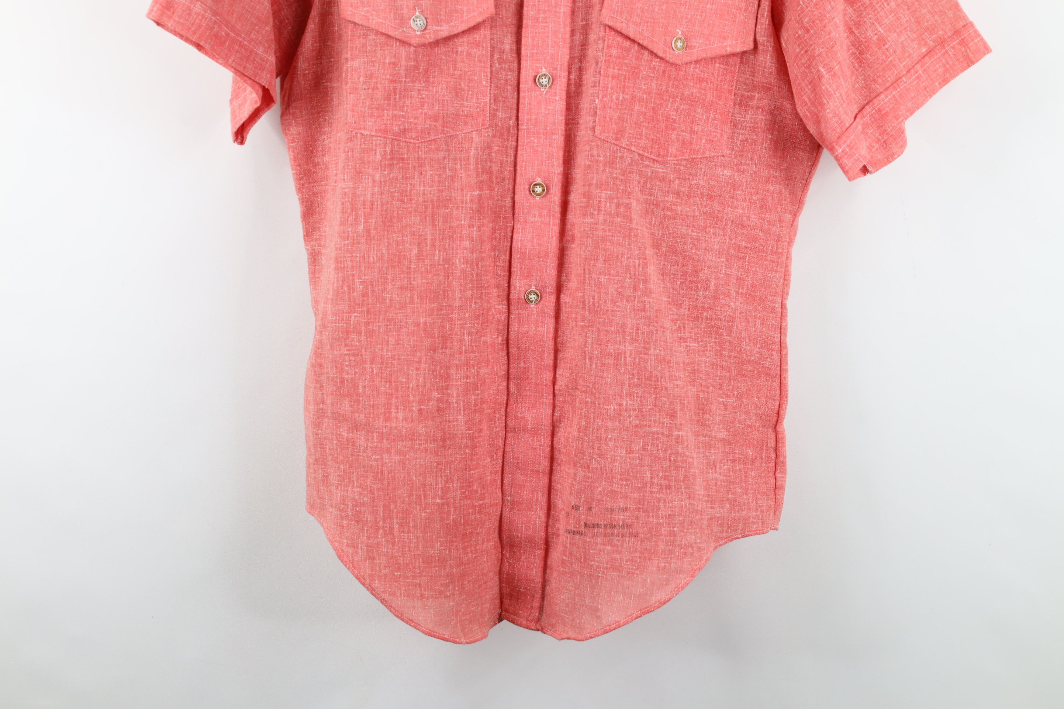 Vintage Vintage 70s Streetwear Bush Short Sleeve Button Shirt USA Size US M / EU 48-50 / 2 - 3 Thumbnail