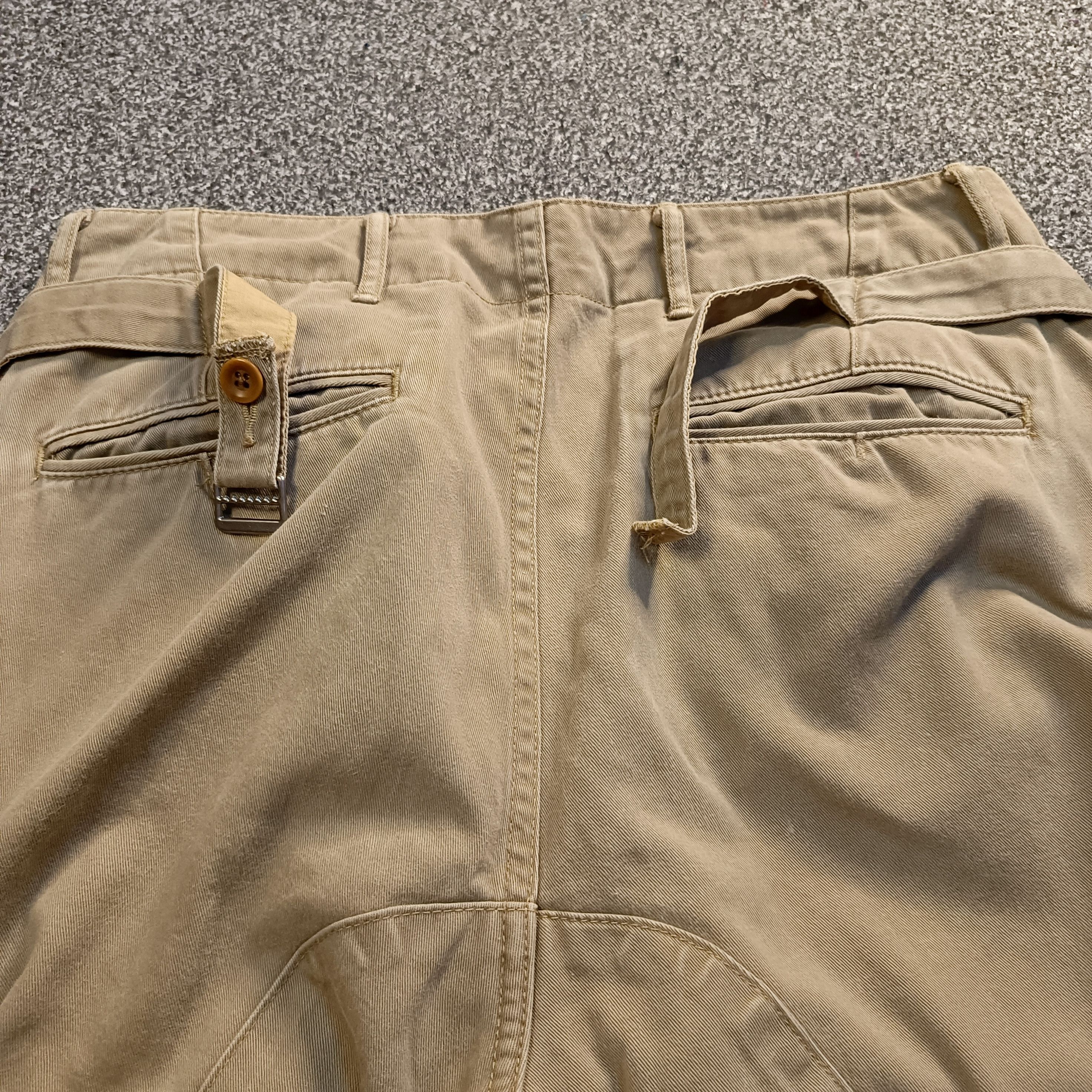 Kapital Kountry 🇯🇵 Vintage Buckle Kapital Twill Button Fly Monkey Pants Size US 30 / EU 46 - 6 Thumbnail