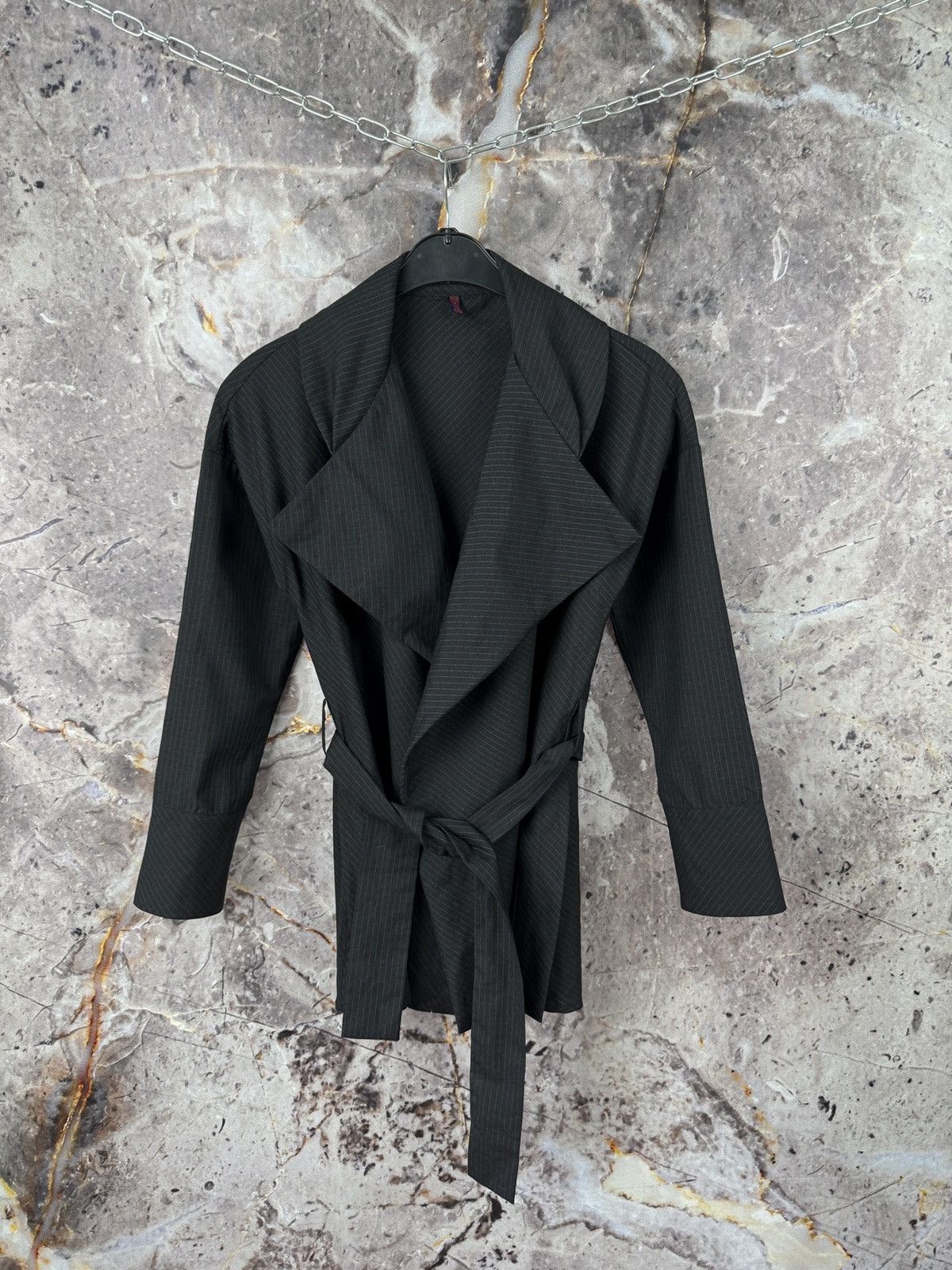 Balenciaga × Katharine Hamnett London Women’s Katharina HovMan Jacket Size 0 ( Small) Size S / US 4 / IT 40 - 1 Thumbnail