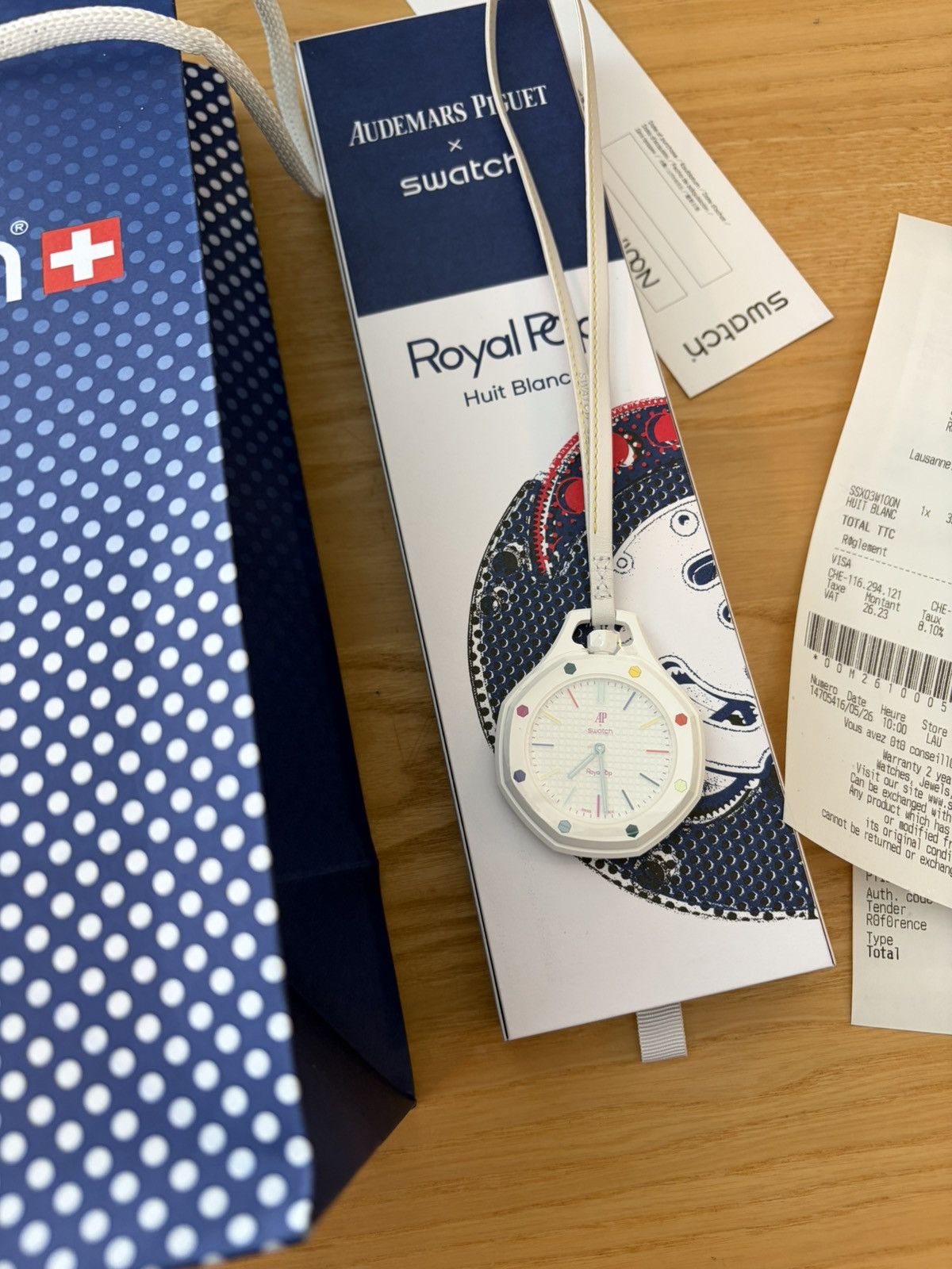 Audemars Piguet Swatch x AP - ROYAL POP - HUIT BLANC Size ONE SIZE - 4 Thumbnail