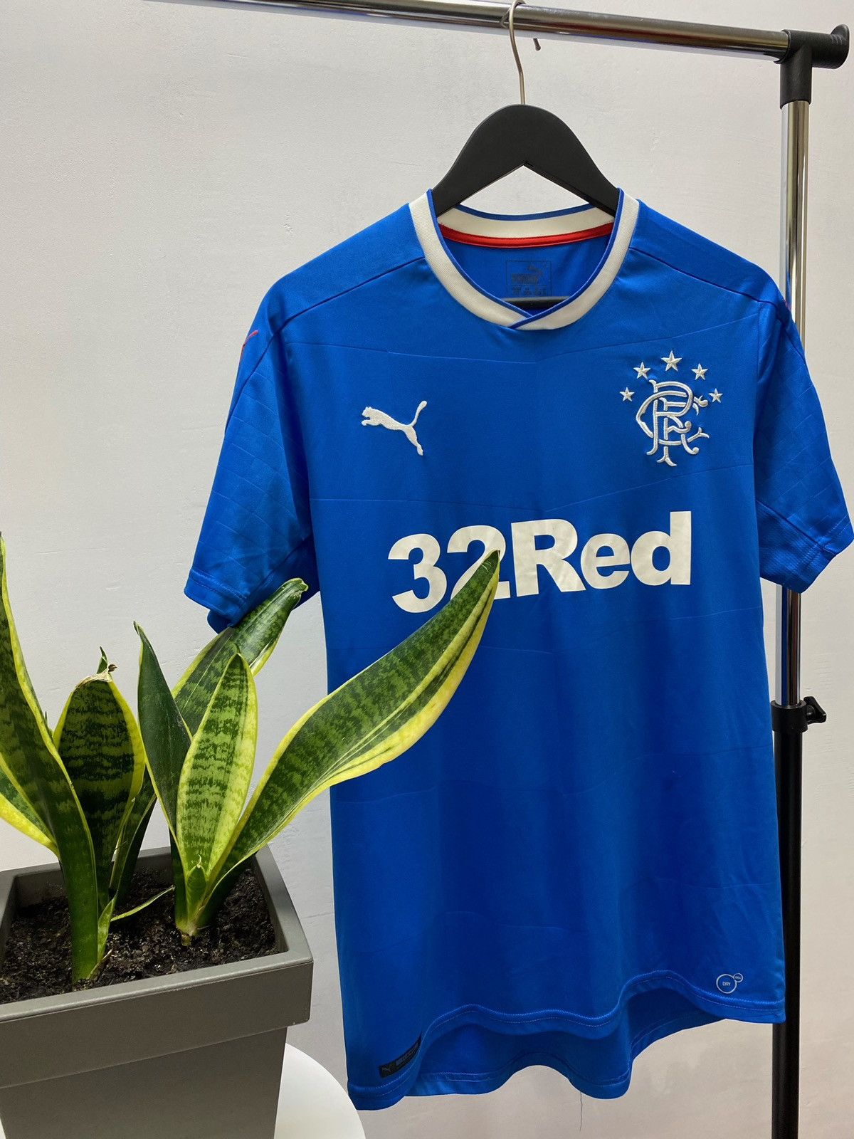 Puma GLASGOW RANGERS 2016-2018 HOME PUMA FOOTBALL SHIRT JERSEY Size US M / EU 48-50 / 2 - 25 Thumbnail