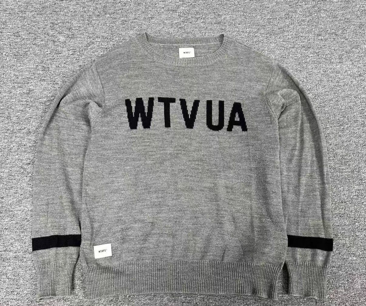 Wtaps WTAPS Logo Print Crew Neck Sweater J16 Size US XS / EU 42 / 0 - 1 Thumbnail