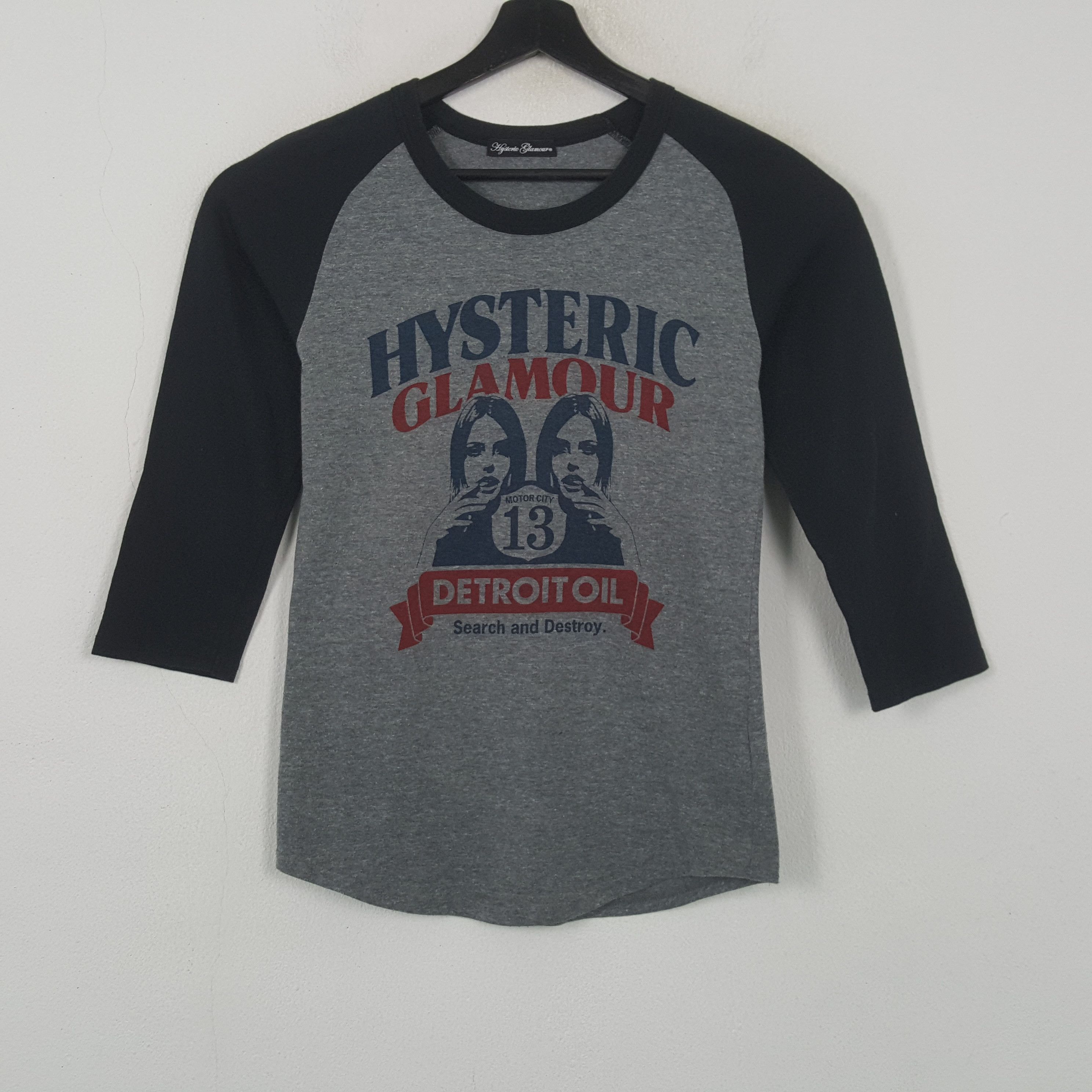Hysteric Glamour Hysteric Glamour Detroit Oil Japanese Brand Tshirt RR7 Size XS / US 0-2 / IT 36-38 - 1 Thumbnail