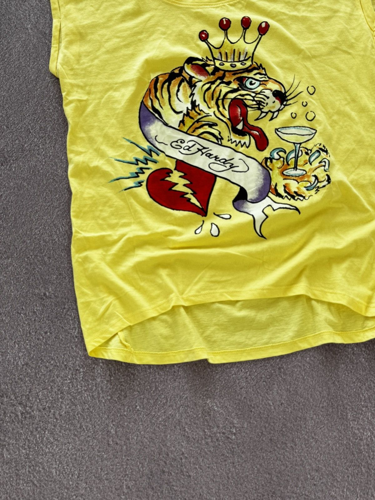 Ed Hardy Vintage Y2K Ed Hardy Tank Top Size XL / US 12-14 / IT 48-50 - 7 Thumbnail