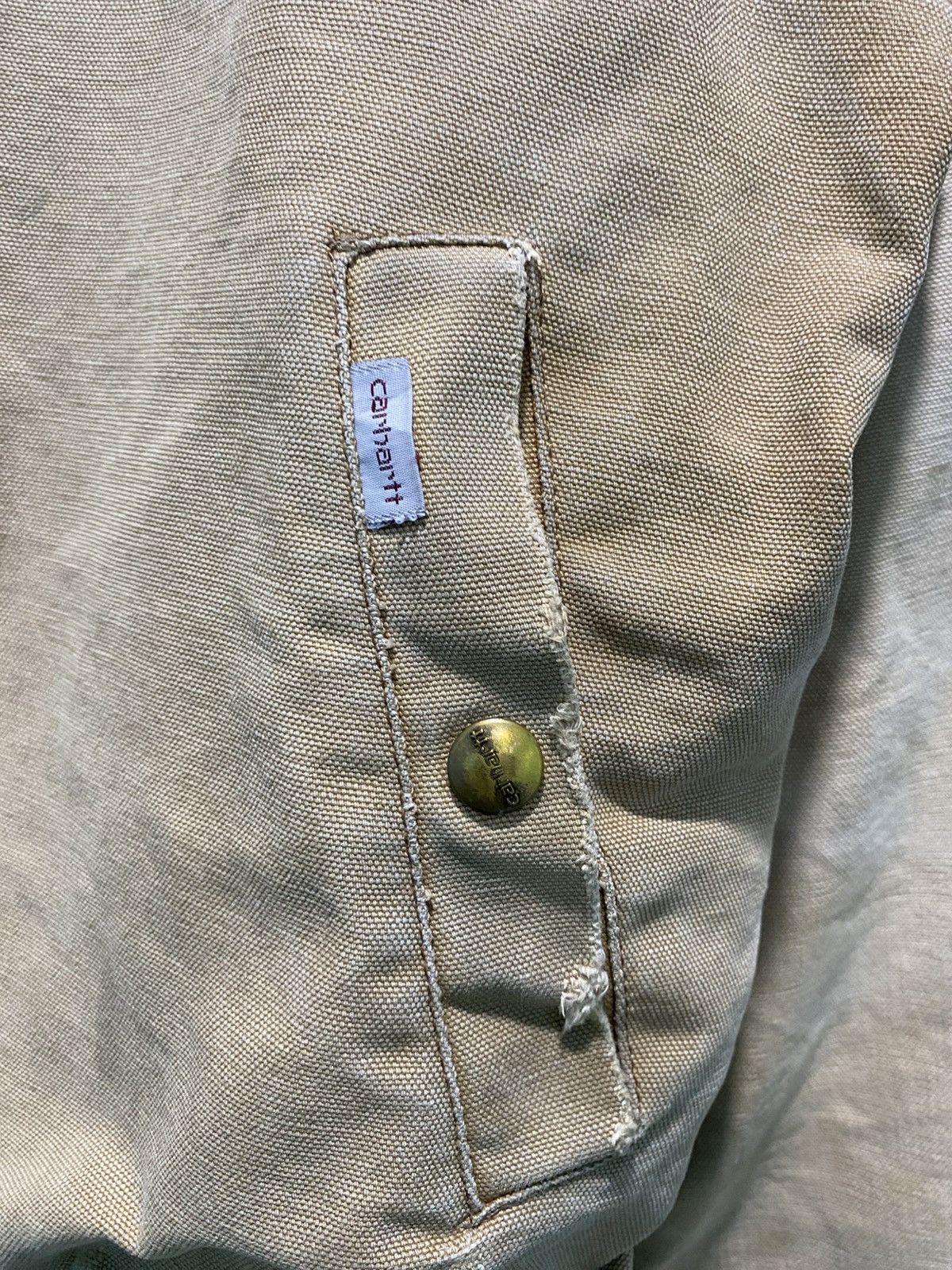 Carhartt Vintage 80s Carhartt Santa Fe Sun Faded Duck Canvas Jacket Size US M / EU 48-50 / 2 - 11 Thumbnail