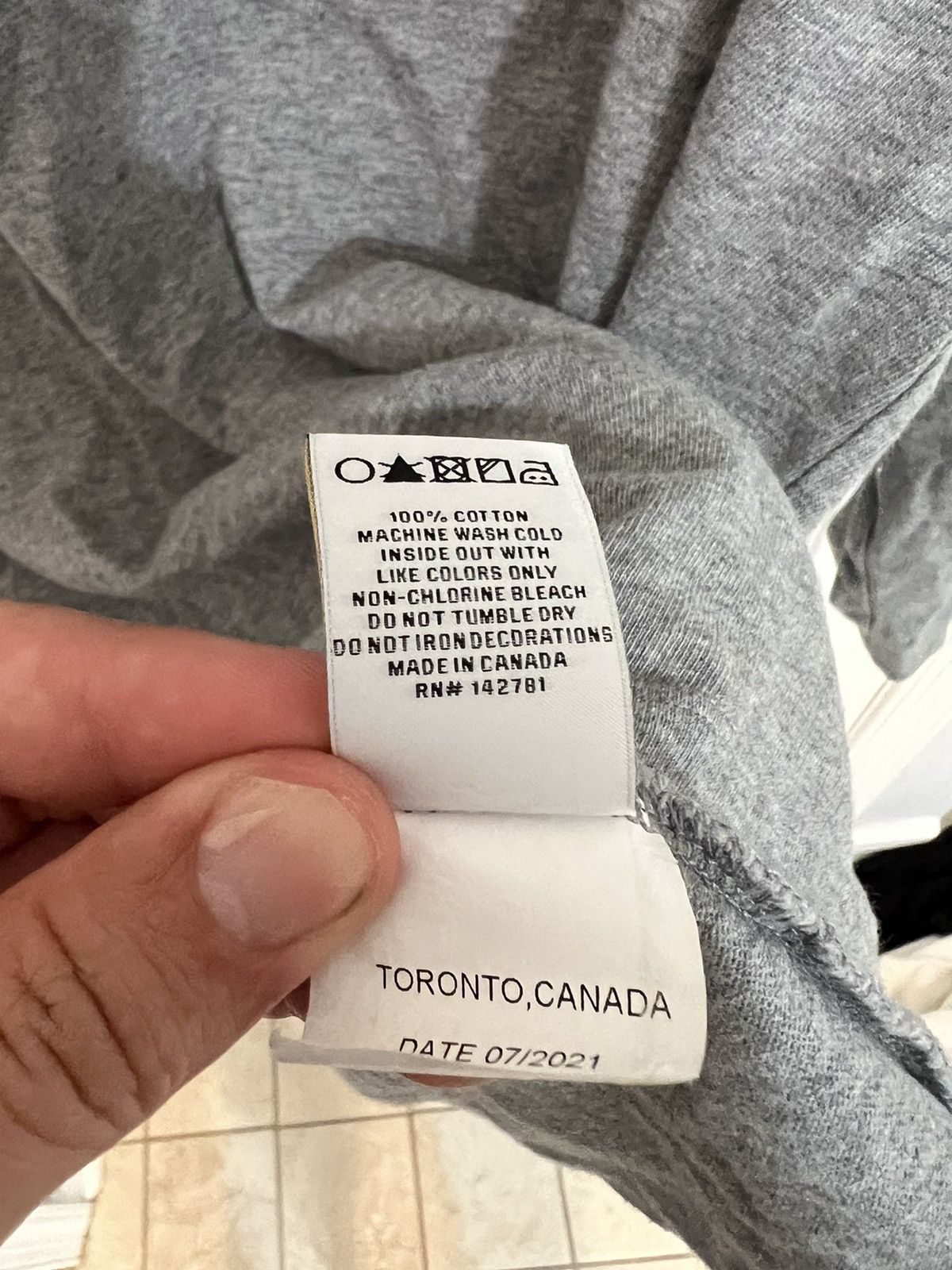 Aime Leon Dore Grey script long sleeve Size US M / EU 48-50 / 2 - 5 Thumbnail