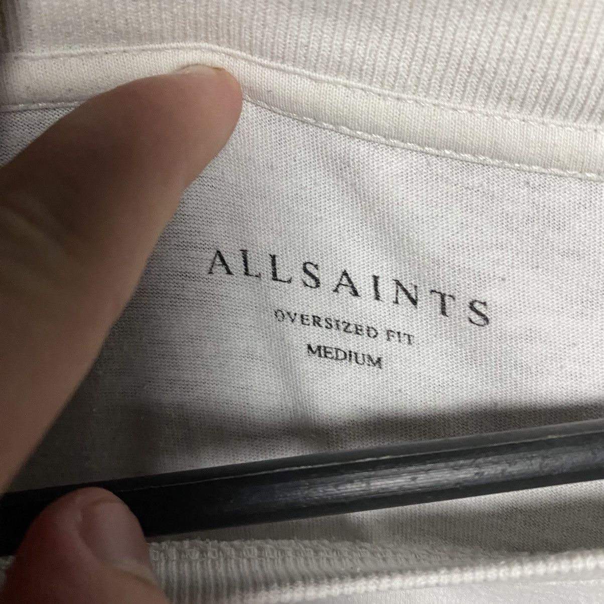 Allsaints Designer Allsaints Big Logo y2k opium basic tee size M Size US M / EU 48-50 / 2 - 4 Thumbnail